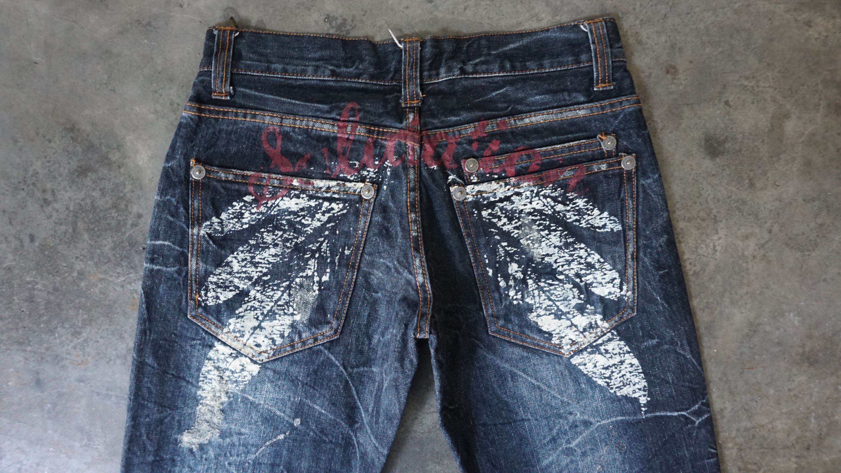 Japanese Brand NYLOUS CLOTHING JEANS W28 Size US 28 / EU 44 - 5 Thumbnail