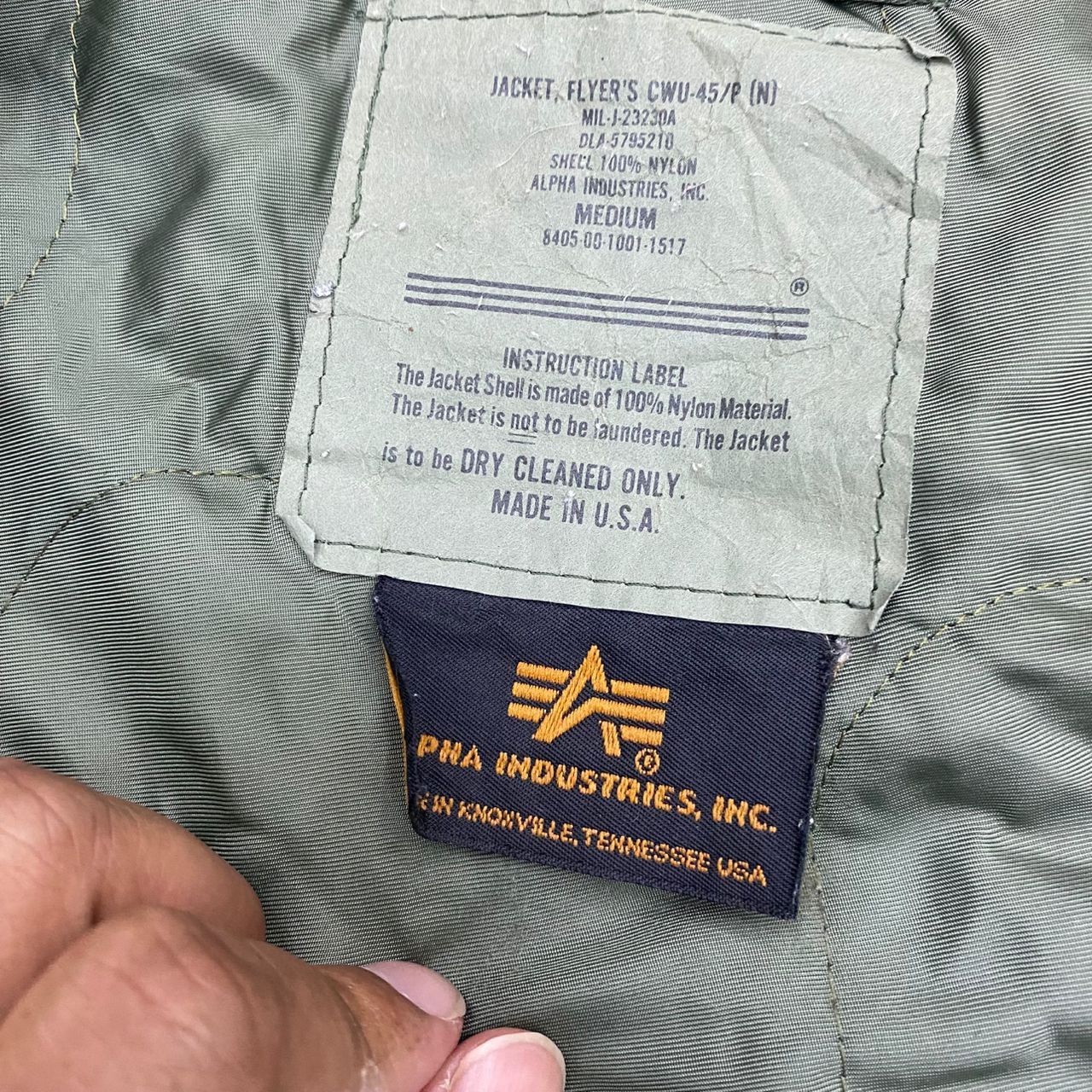Alpha Industries 💥Best Offer💥Vintage Alpha Industry Bombers Jacket Size US L / EU 52-54 / 3 - 15 Thumbnail