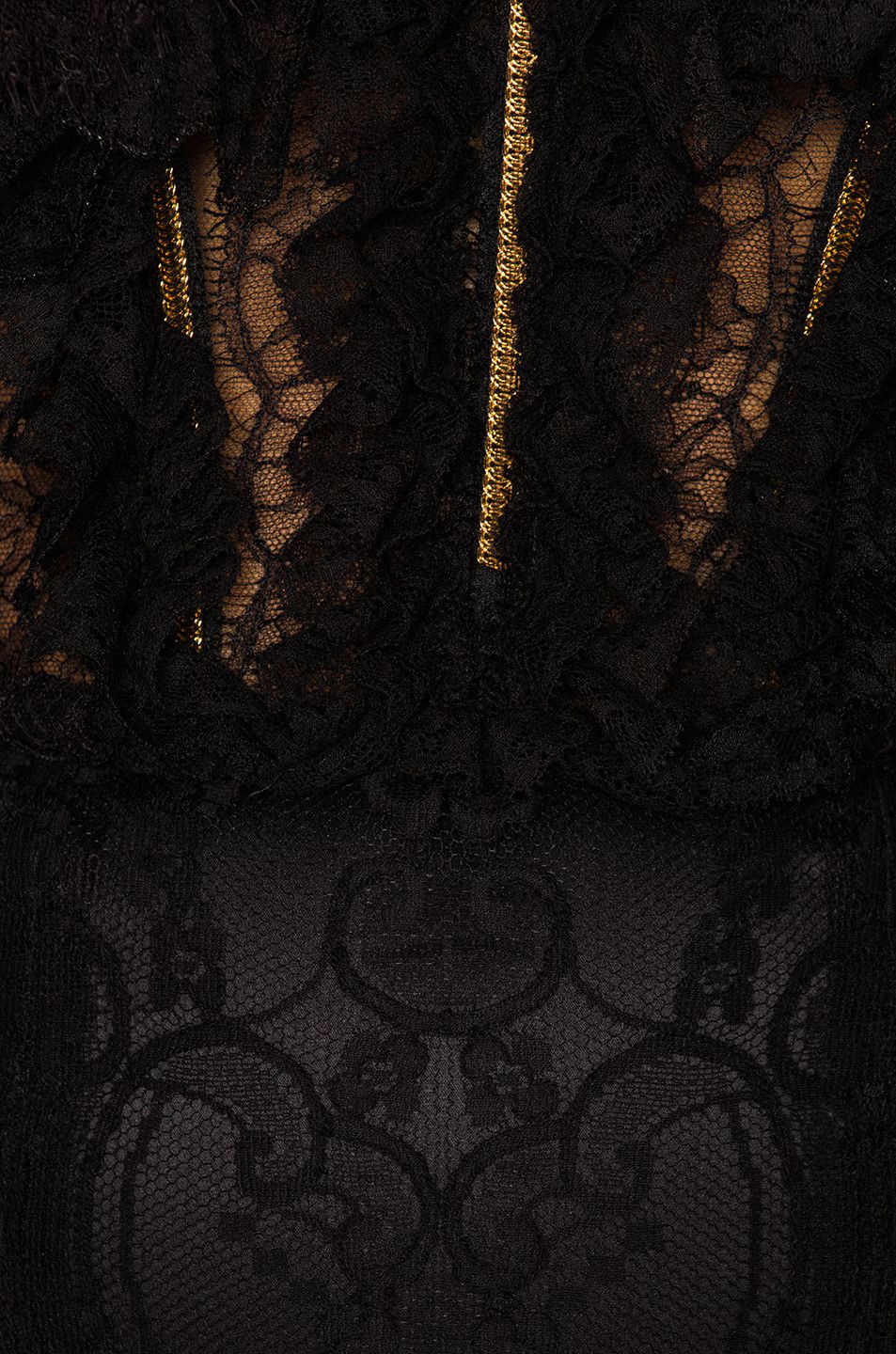 Dolce & Gabbana o1y0825 Midi Dress in Black Size L / US 10 / IT 46 - 5 Thumbnail