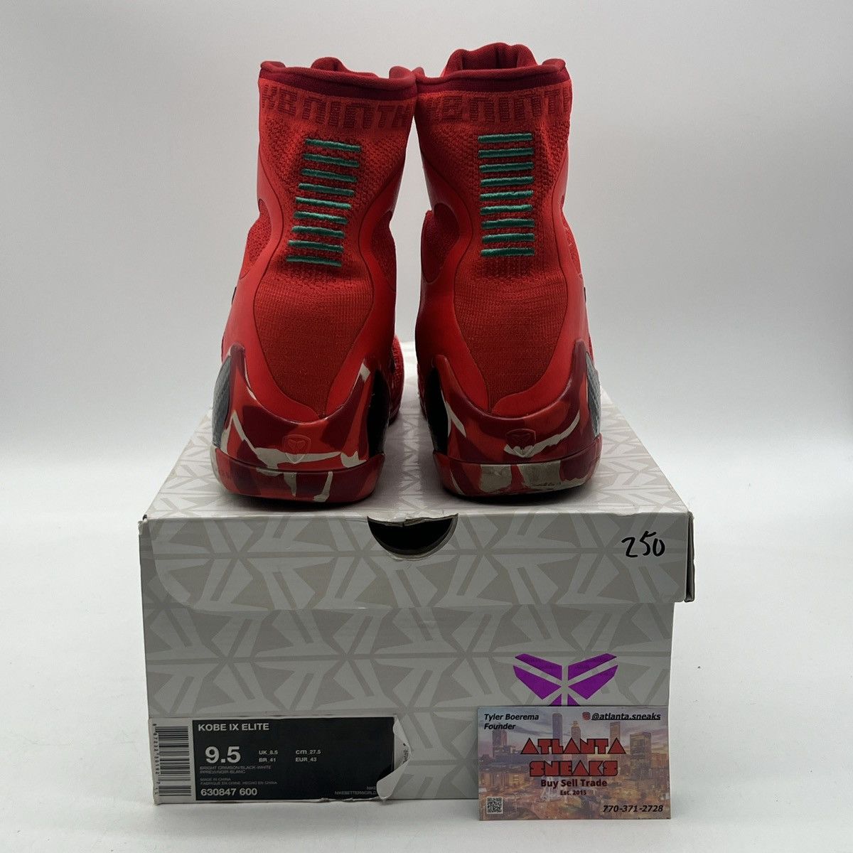 Jordan Brand Kobe 9 elite Christmas Size US 9.5 / EU 42-43 - 3 Thumbnail