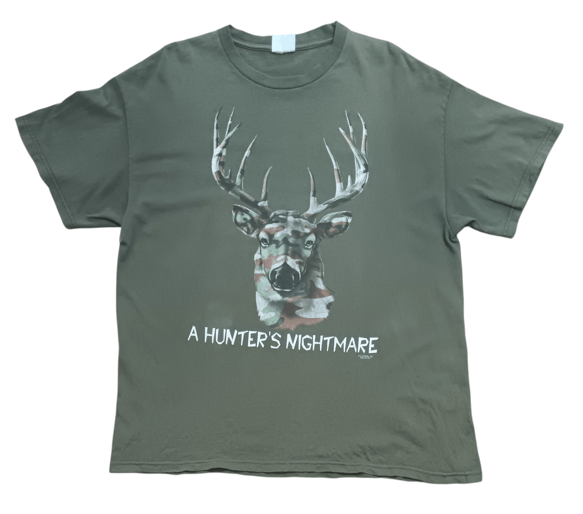 Hunter × Vintage VINTAGE Y2K GI APPAREL HUNTER NIGHTMARE SHIRT Size US L / EU 52-54 / 3 - 1 Thumbnail