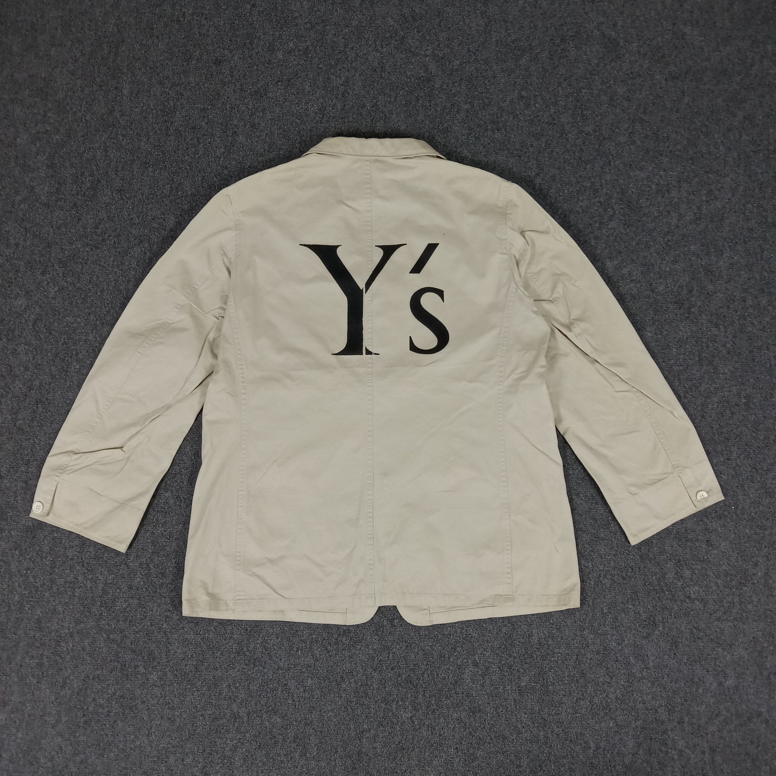 Vintage × Y's × Yohji Yamamoto Y'S For Men by Yohji Yamamoto Japanese Brand Jacket Size 34R - 1 Thumbnail