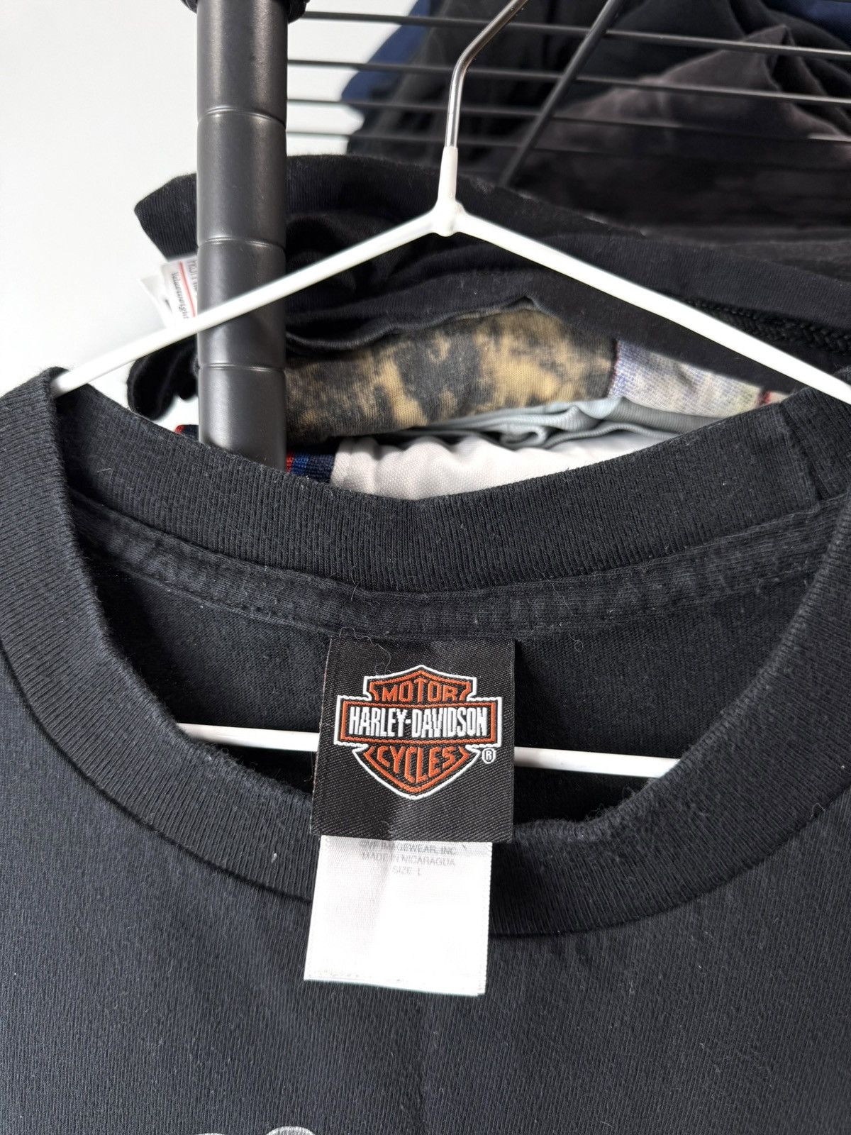 Harley Davidson Vintage Harley Davidson Clearwater Florida Sexy Girl T Shirt Size US L / EU 52-54 / 3 - 5 Thumbnail