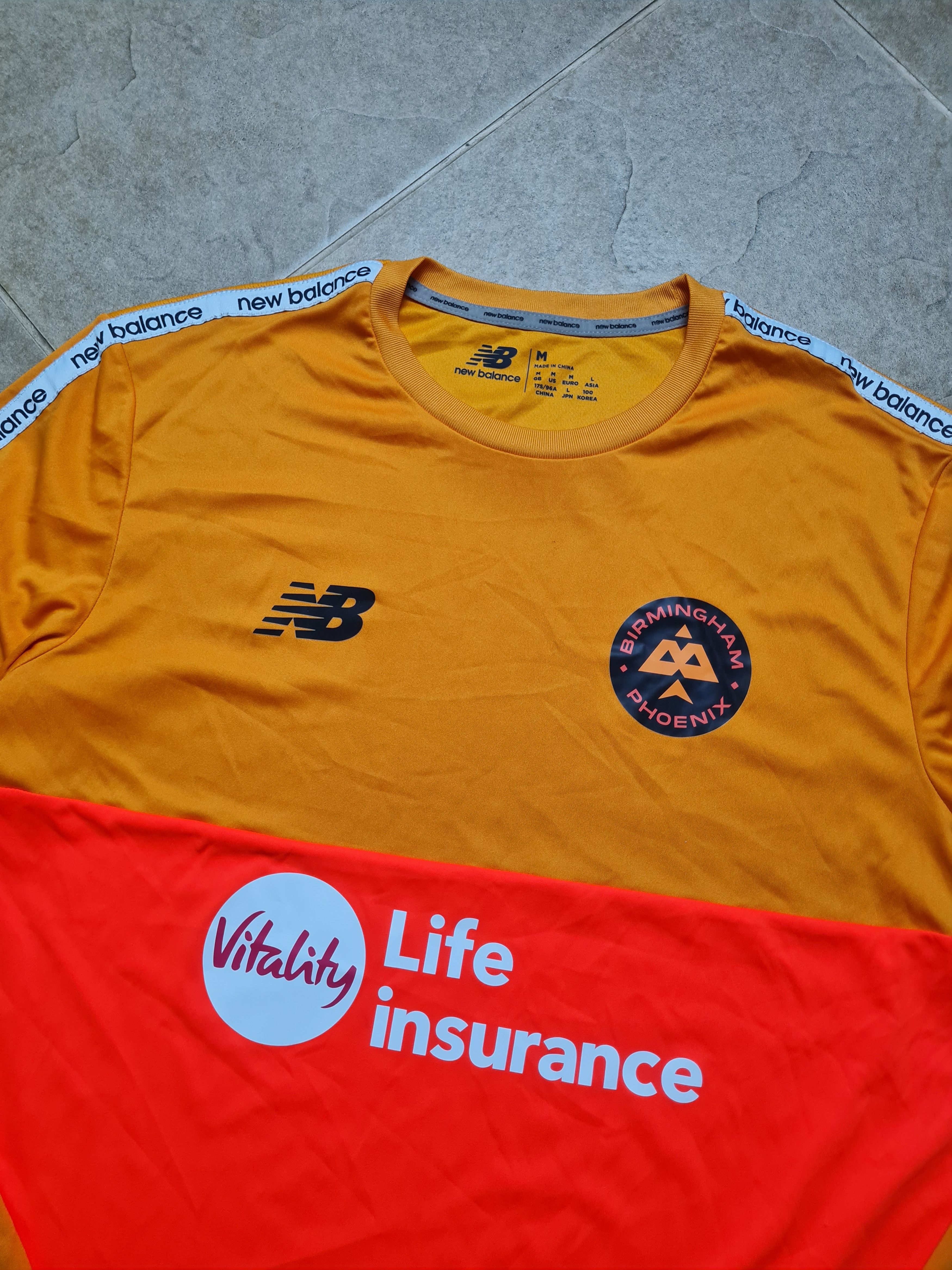 New Balance Football Jersey New Balance Birmingham Phoenix Orange Sport Size US M / EU 48-50 / 2 - 2 Thumbnail