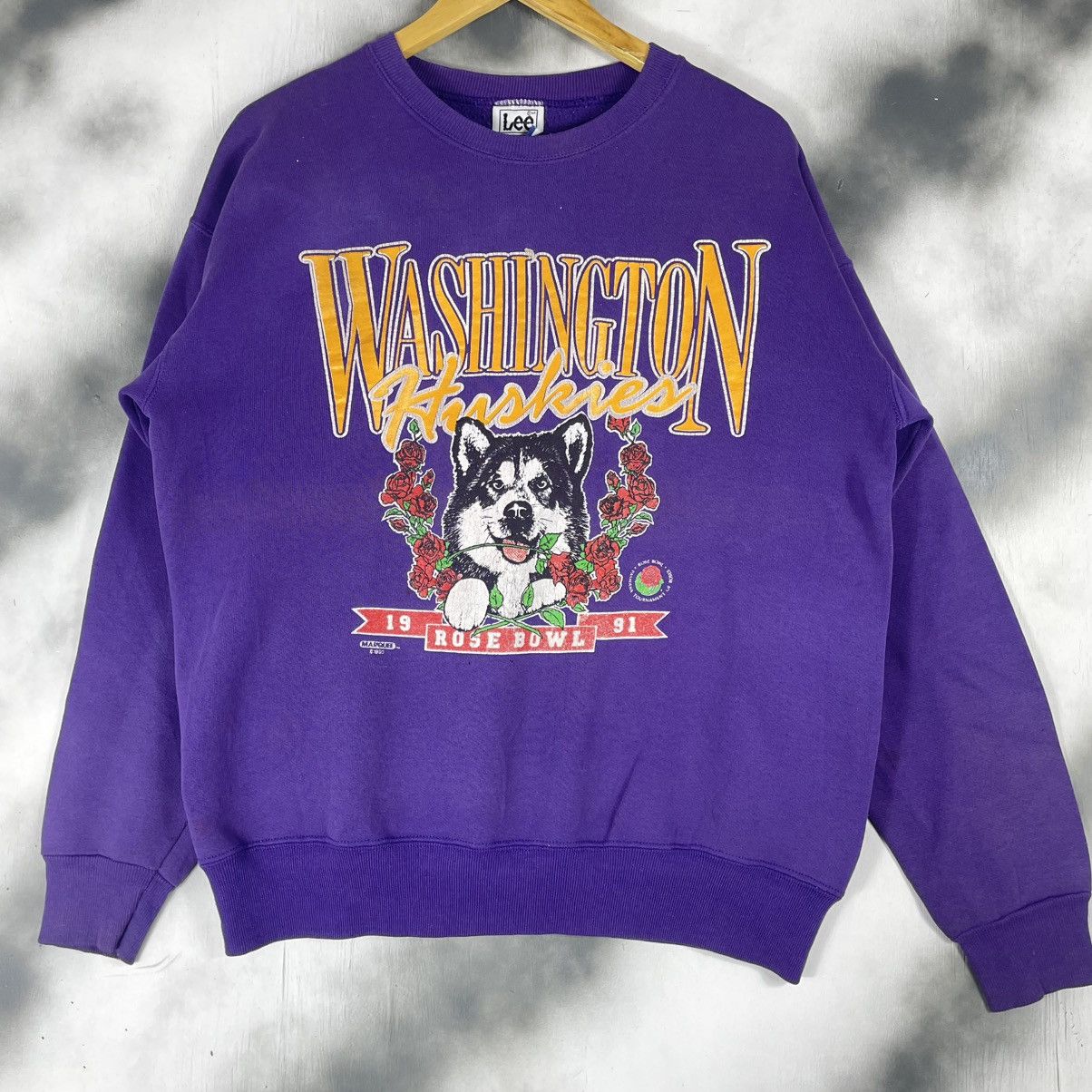 NCAA Vintage 90’s Washington Huskies Sweatshirt Size US L / EU 52-54 / 3 - 1 Thumbnail