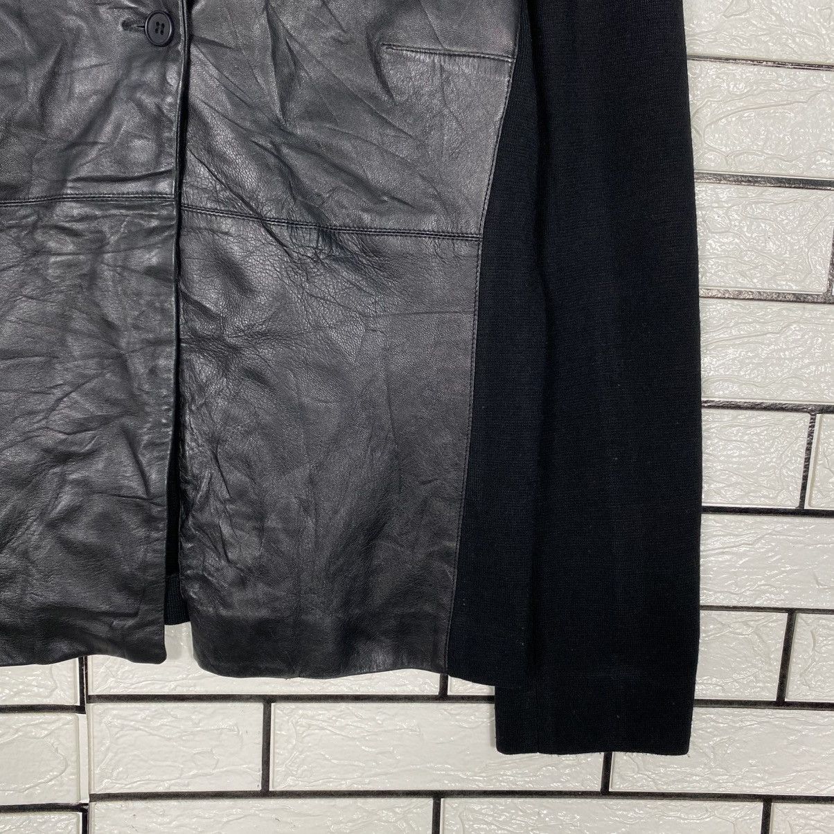 Japanese Brand 📌Biker Bondage Leather Jacket Designer Pegorer Punk Style Size US S / EU 44-46 / 1 - 6 Thumbnail