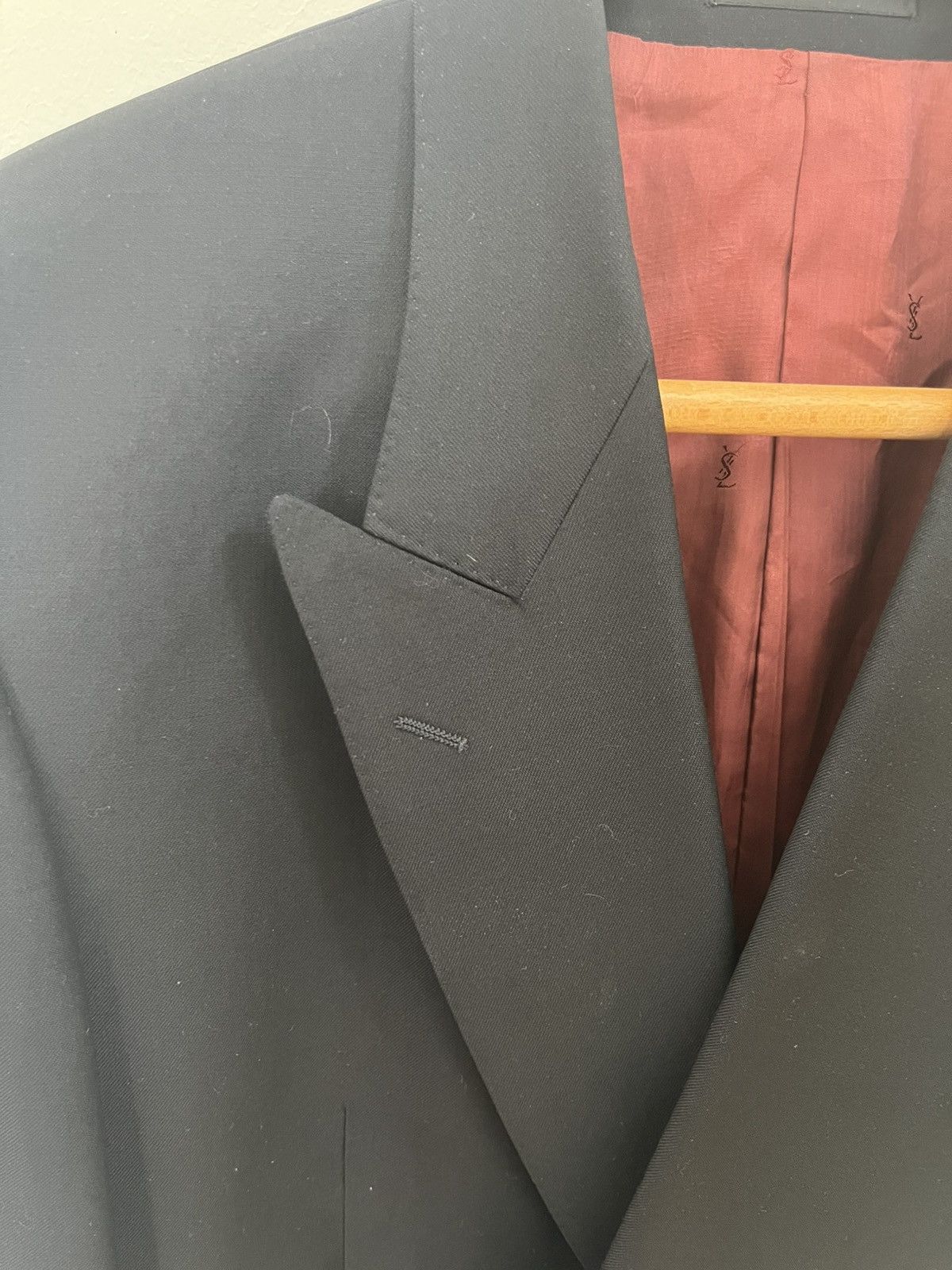 Yves Saint Laurent Yves Saint Laurent Vintage Jacket Size 50R - 12 Thumbnail