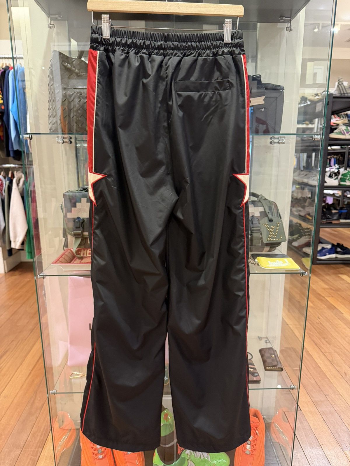 Amiri Amiri Embroidered Star Striped Shell Nylon Pants Size US 30 / EU 46 - 2 Thumbnail