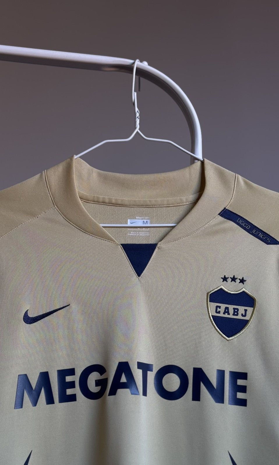 Nike Vintage Boca Juniors 2007 Long Sleeves Jersey Nike Megatone Size US M / EU 48-50 / 2 - 3 Thumbnail