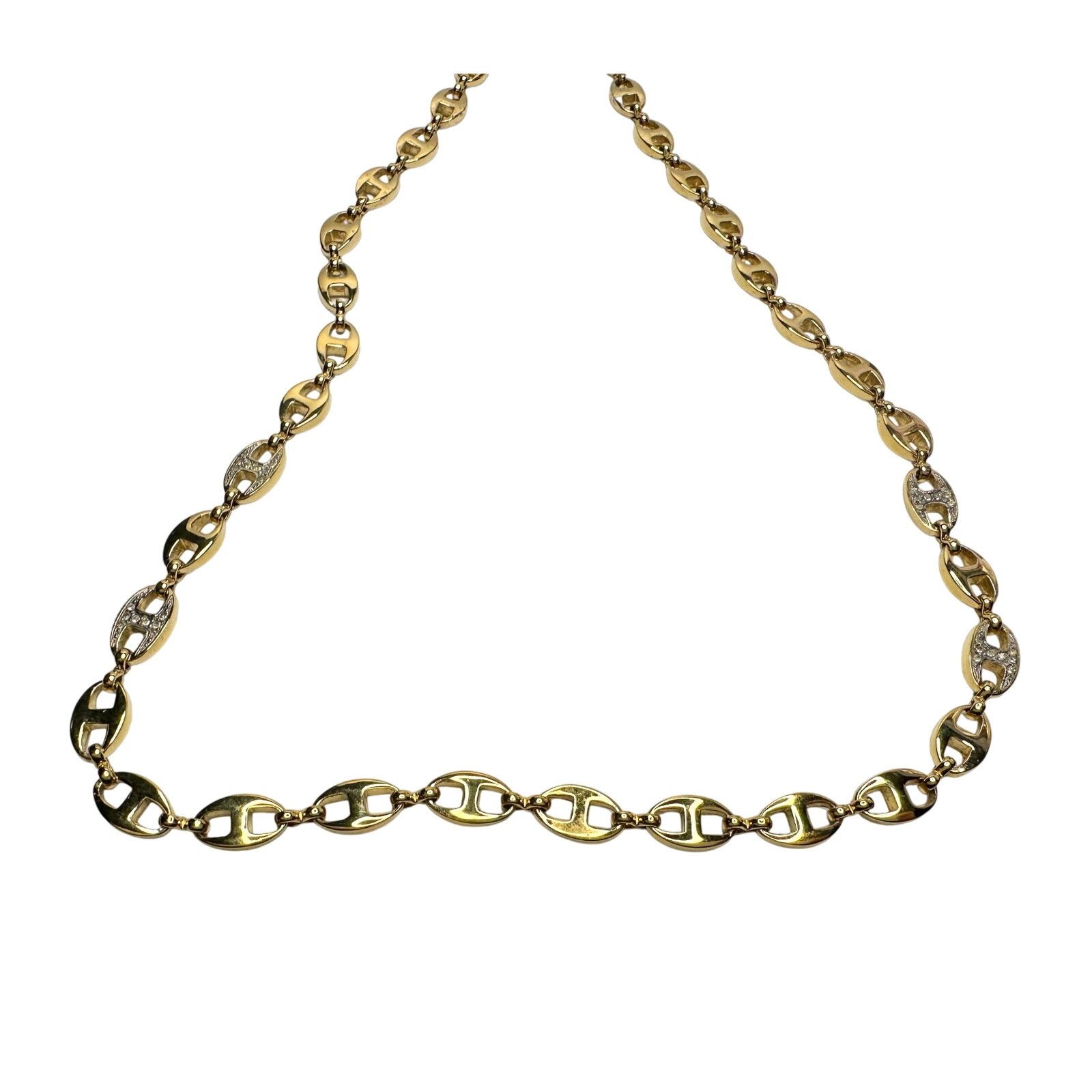 Givenchy Givenchy Puffed Anchor Mariner 21" Chain Necklace Size ONE SIZE - 8 Thumbnail