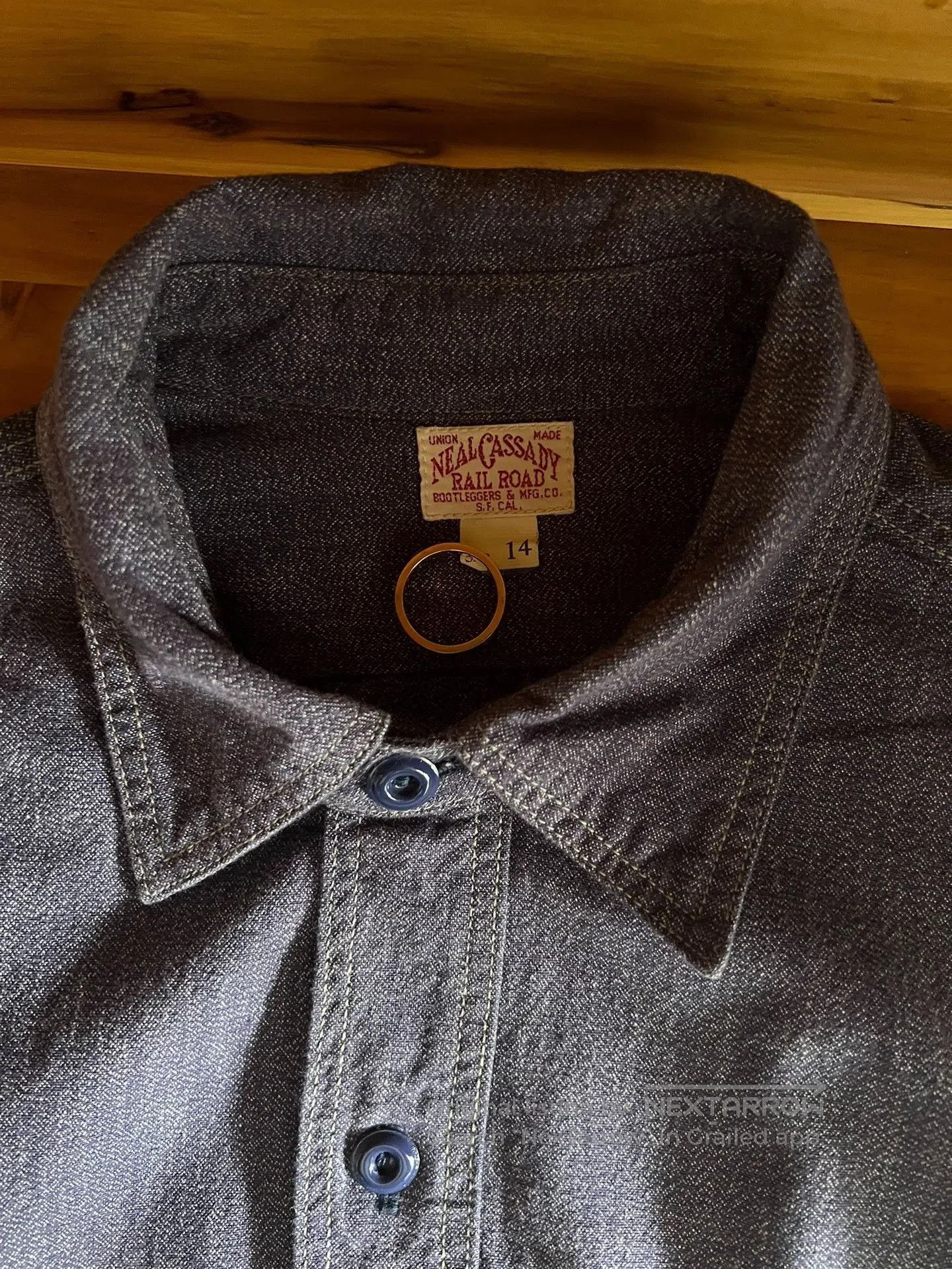 Freewheelers Freewheelers Indigo Selvedge Work Shirt. Size US M / EU 48-50 / 2 - 7 Thumbnail