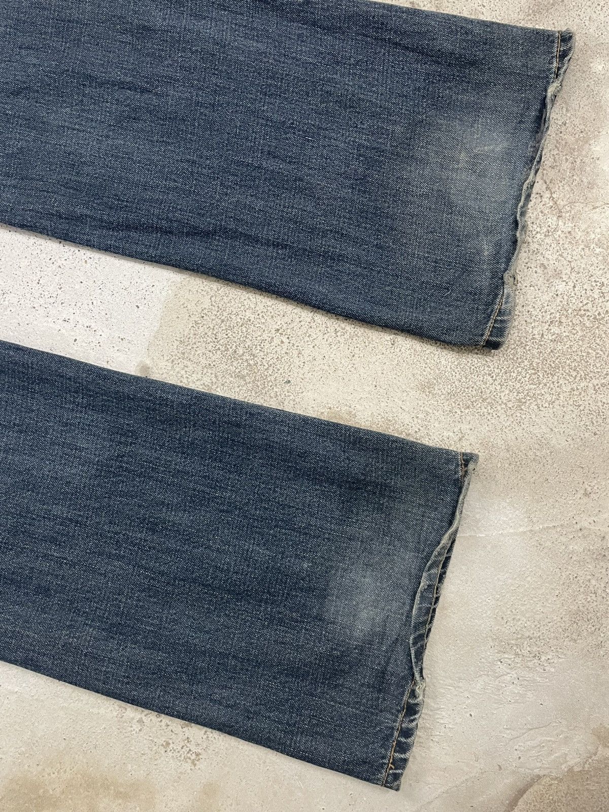Le Grande Bleu (L.G.B.) Al Delio LGB Sick Mud Flare Archive Pant Whisker Distressed Size US 32 / EU 48 - 15 Thumbnail