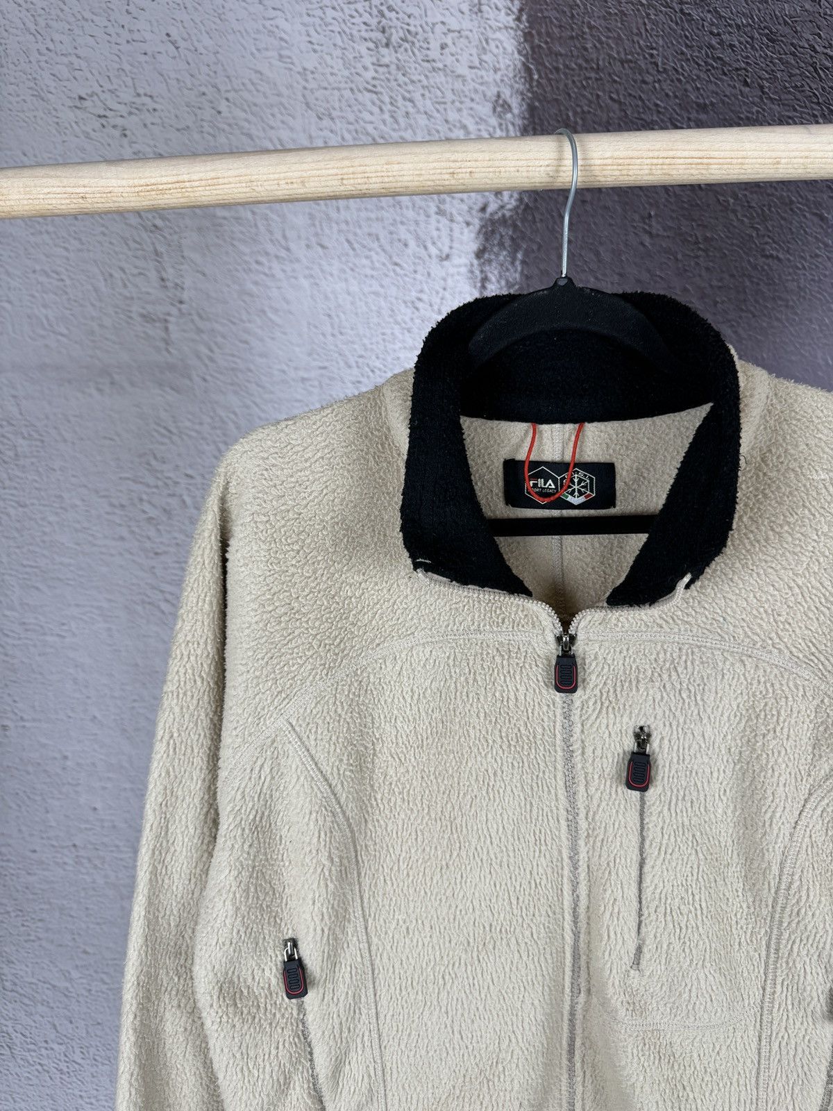 Fila Fila x FISI vintage full zip fleece sweater Size US S / EU 44-46 / 1 - 3 Thumbnail