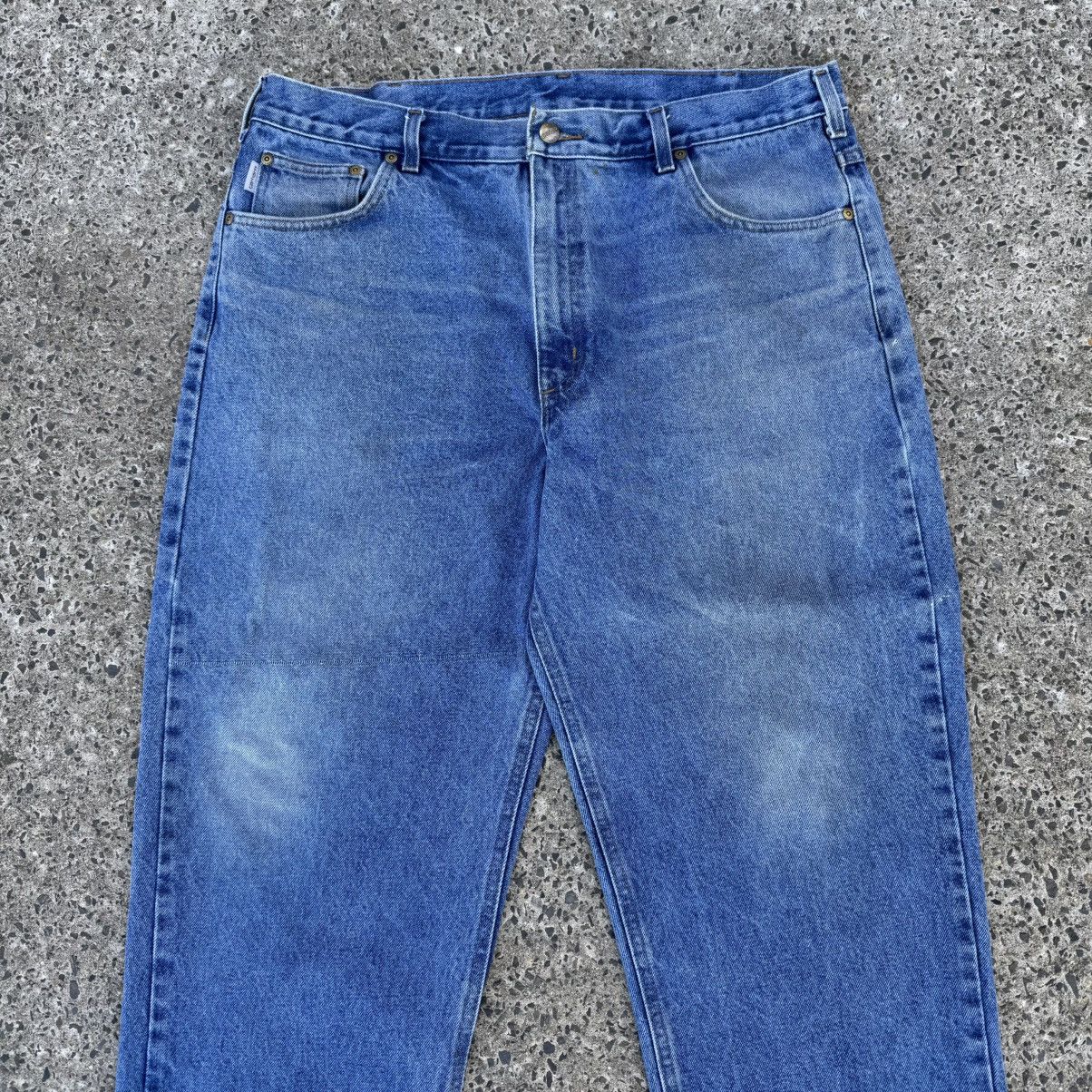 Carhartt × Vintage Crazy Vintage Y2K Carhartt Relaxed Fit Jeans 40x30 Denim Size US 40 / EU 56 - 10 Thumbnail