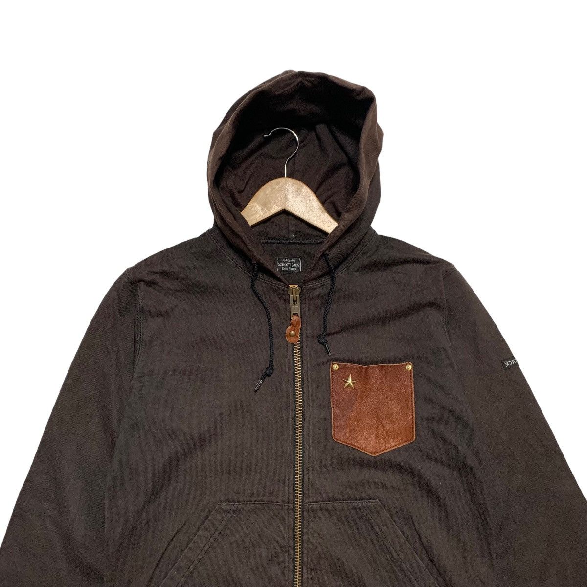 Schott Schott Bros New York Zipper Hoodie Size US S / EU 44-46 / 1 - 4 Thumbnail
