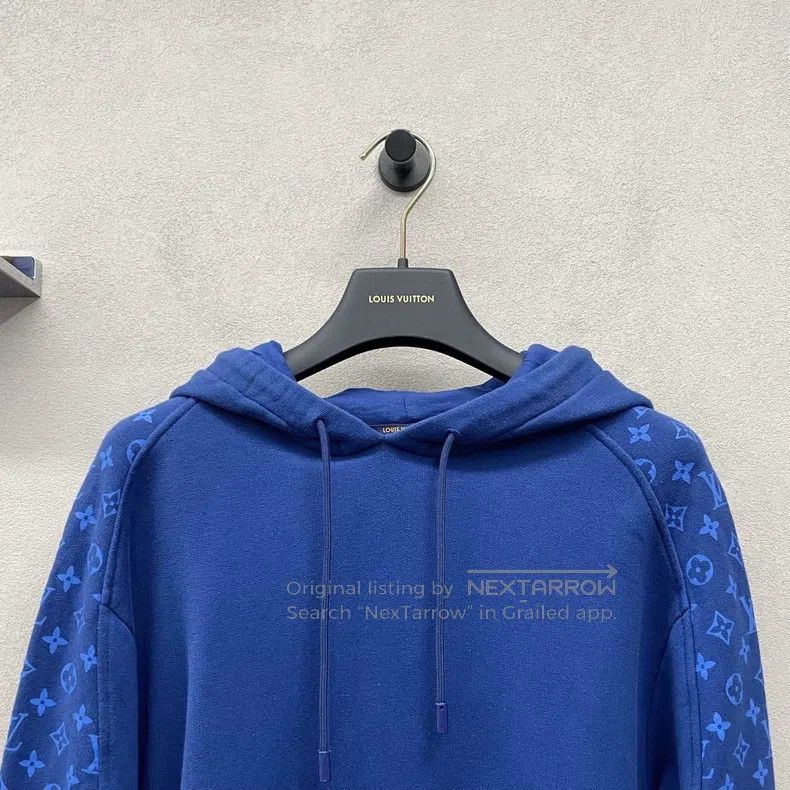 Louis Vuitton Louis Vuitton Presbyopic patchwork blue hoodie Size US M / EU 48-50 / 2 - 4 Thumbnail