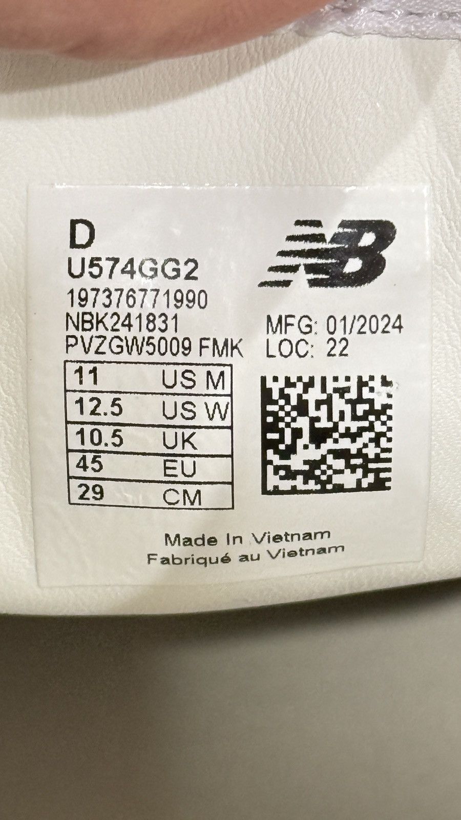 New Balance New Balance x Pottery 574 PremiumSoft Grey U574GG2 Size 11 Size US 11 / EU 44 - 8 Thumbnail