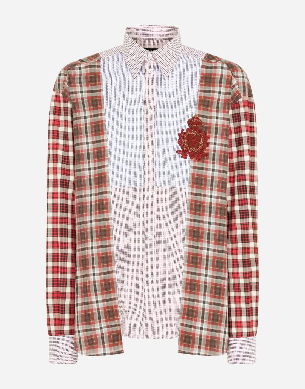 Dolce & Gabbana o1y0125 Checked Shirt in Multicolor Size US S / EU 44-46 / 1 - 1 Thumbnail