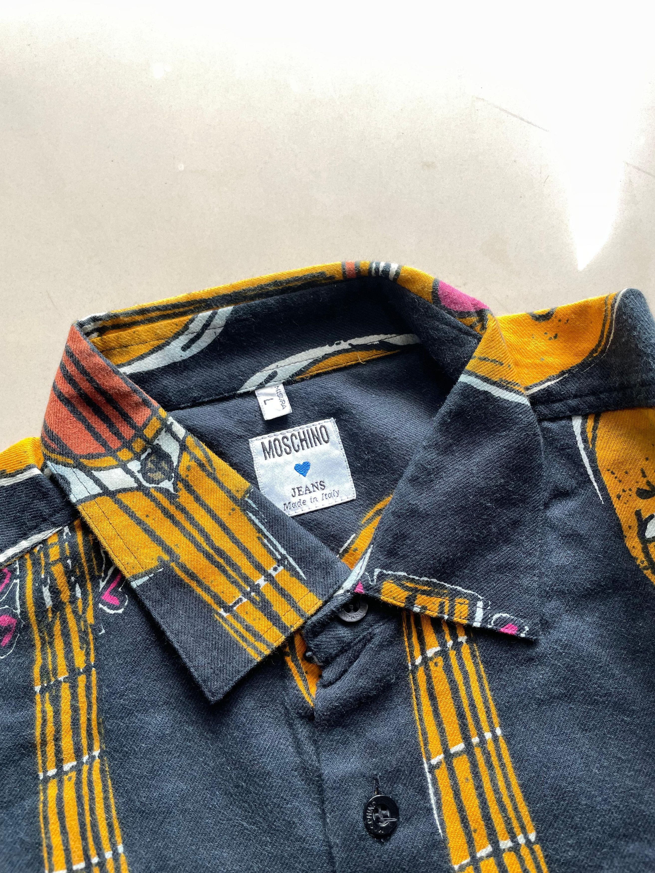 Moschino × Vintage Vintage Rare Moschino Picasso Guitar printed Size US L / EU 52-54 / 3 - 6 Thumbnail
