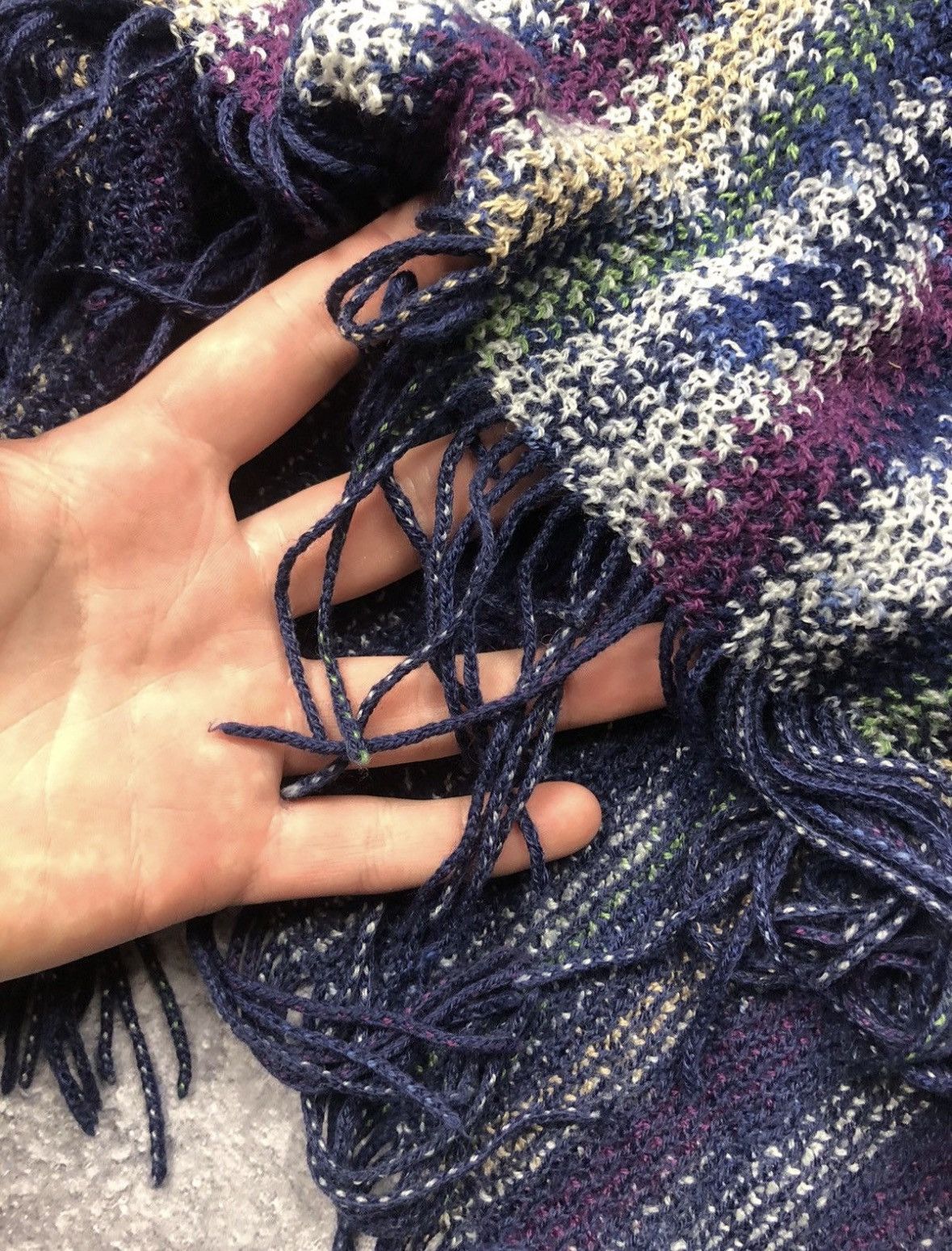 Missoni Missoni Poncho Vintage Multicoloured Shawl Scarf Rare Italy Size M / US 6-8 / IT 42-44 - 10 Thumbnail