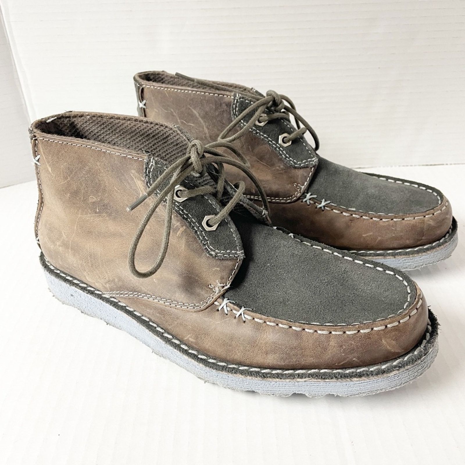 Original Penguin Penguin Merle Chukka Boots Black Size 13 Shoes Leather Grailed