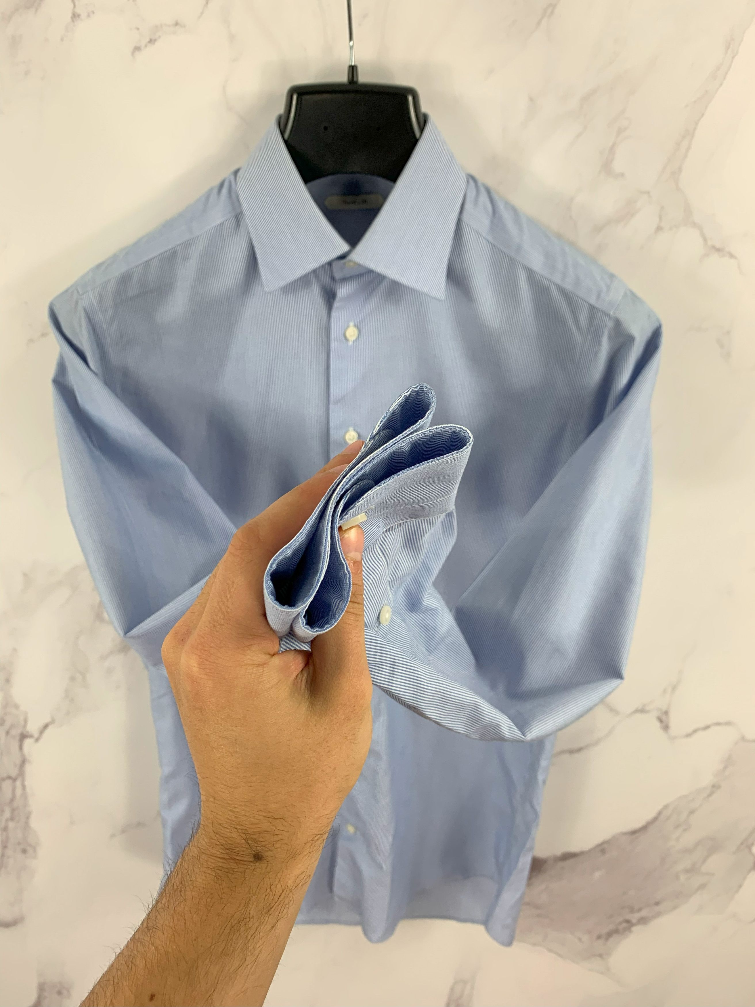Suitsupply SuitSupply Traveller Button Shirt Size 39 Size US M / EU 48-50 / 2 - 11 Thumbnail