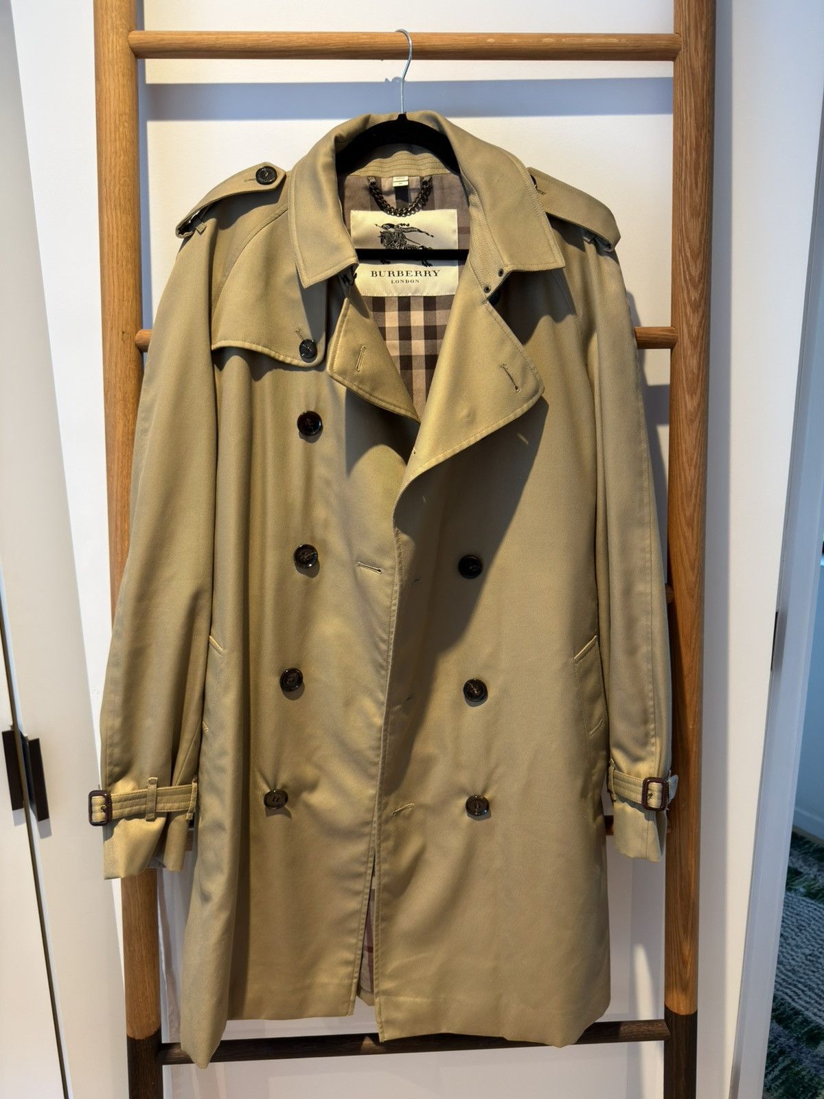 Burberry BURBERRY LONDON Heritage Westminster Trench Coat – Size 56 Size US XL / EU 56 / 4 - 1 Thumbnail