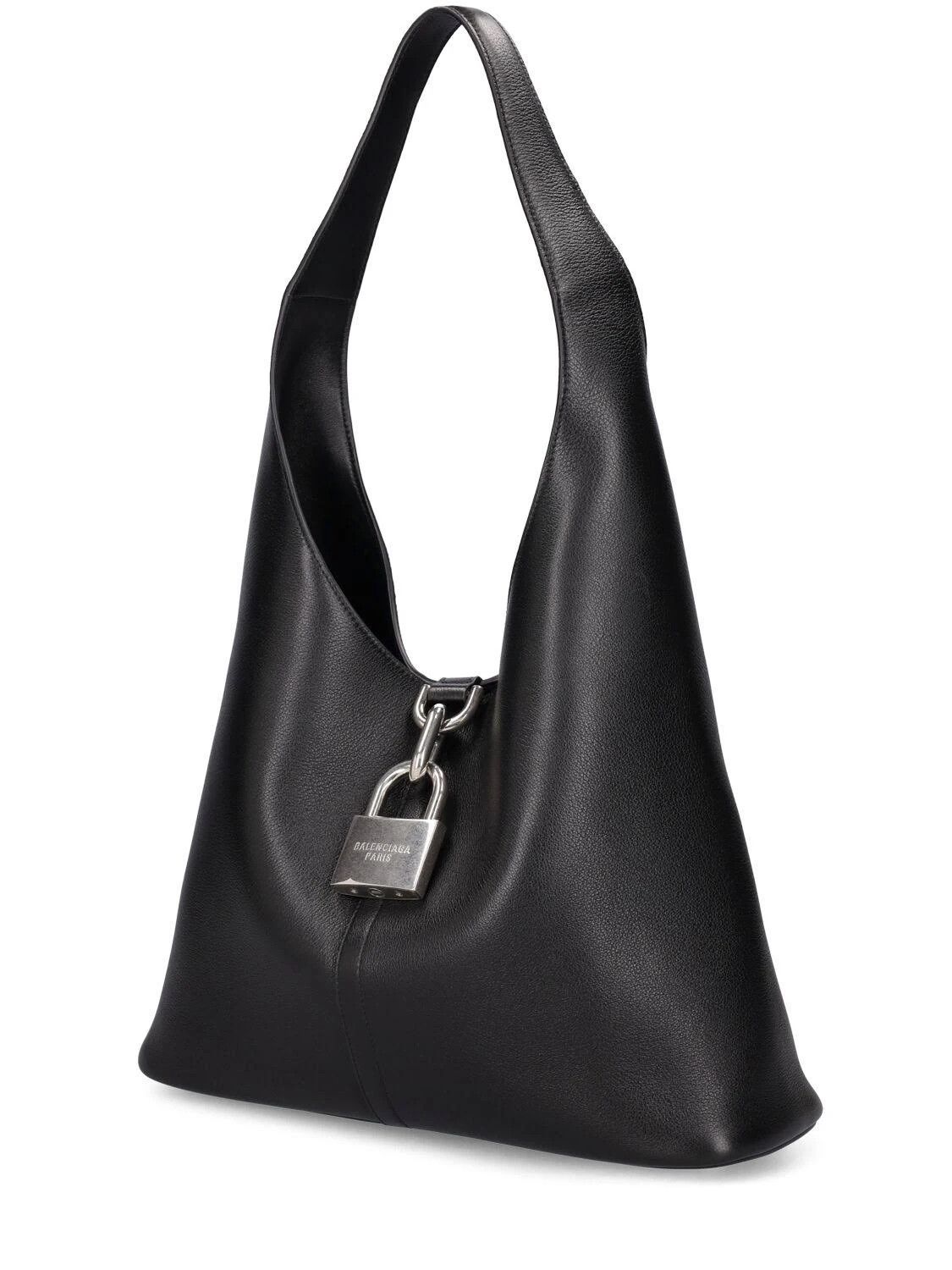 Balenciaga o1mt1gz0824 Size: OS / Locker Medium North-South Hobo Bag Size ONE SIZE - 4 Thumbnail