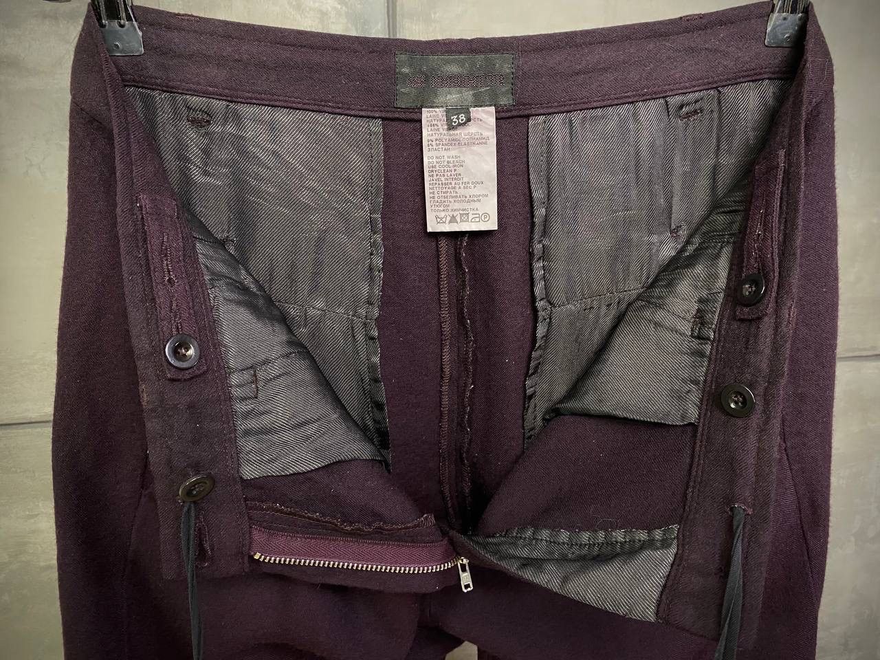 Ann Demeulemeester Purple pants S Size US 29 - 5 Thumbnail