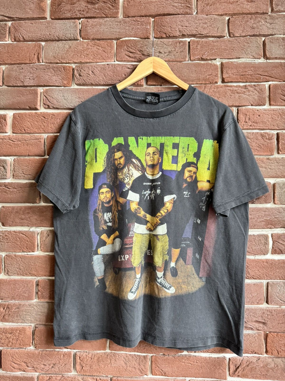 Band Tees Rare Vintage Pantera Far Beyond Tee Metal Band Grail 90s Size US L / EU 52-54 / 3 - 1 Thumbnail