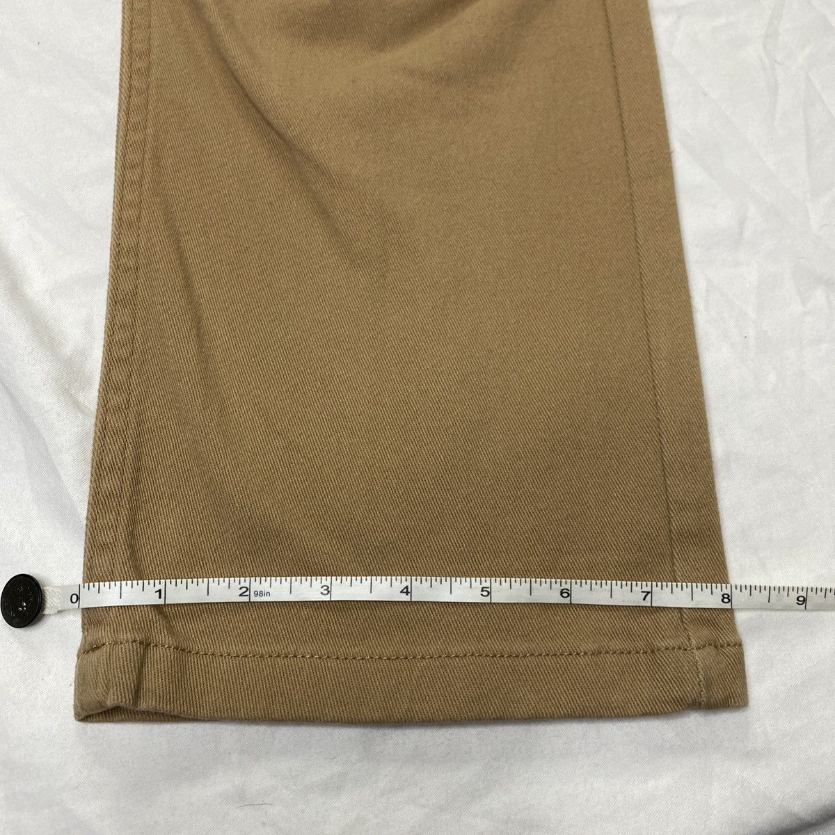 DELUXE Original Deluxe Mens Work Pants Rugged Khaki 38x30 NWT Size US 38 / EU 54 - 12 Thumbnail