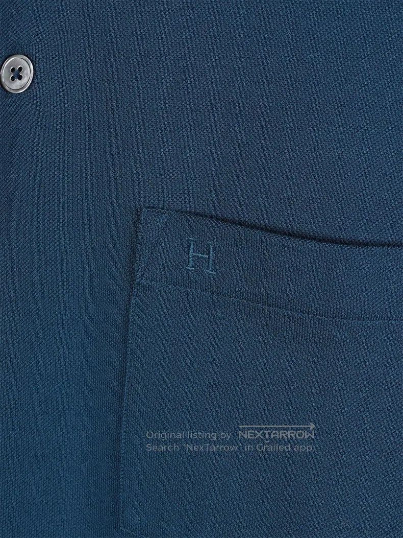 Hermes Hermes Slim Fit Short Sleeve Polo Size US M / EU 48-50 / 2 - 4 Thumbnail