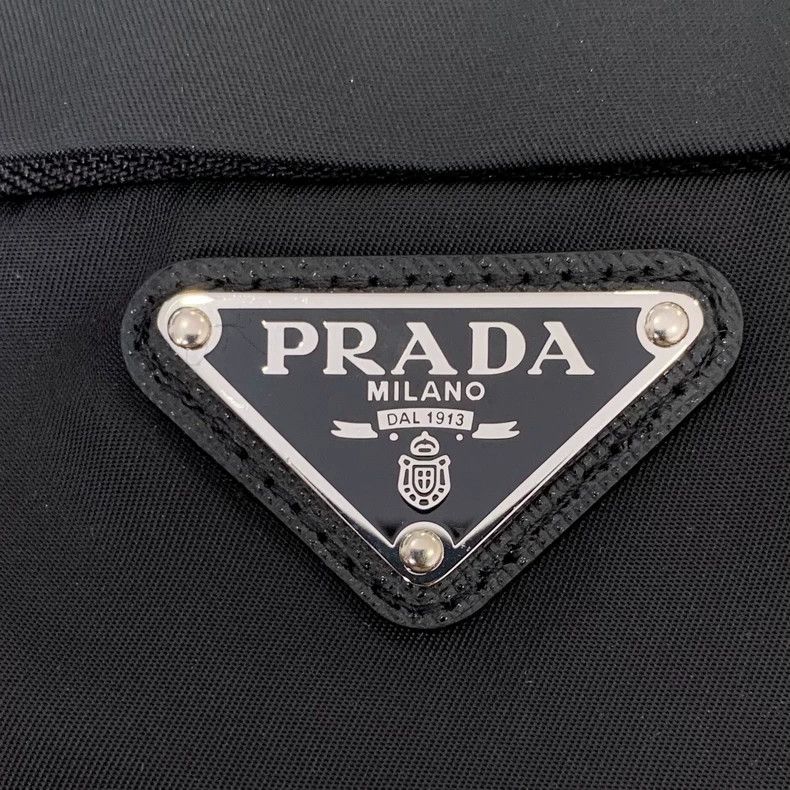 Prada PradaBlack triangle label sheep wool hooded zipper knitted Size US XXS / EU 40 - 5 Thumbnail