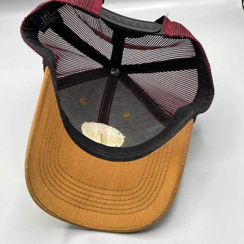 George George Bigfoot Trucker Hat Men Embroidered Snap Back Cap Size ONE SIZE - 5 Thumbnail