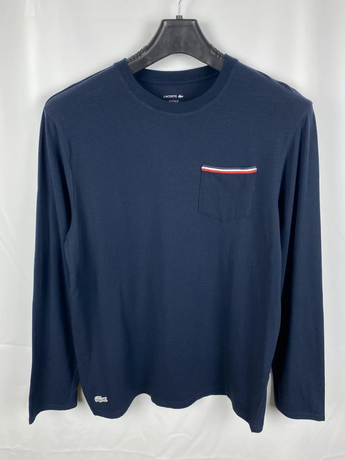 Lacoste Lacoste Men Longsleeve Navy Blue Cotton size M Size US M / EU 48-50 / 2 - 1 Thumbnail