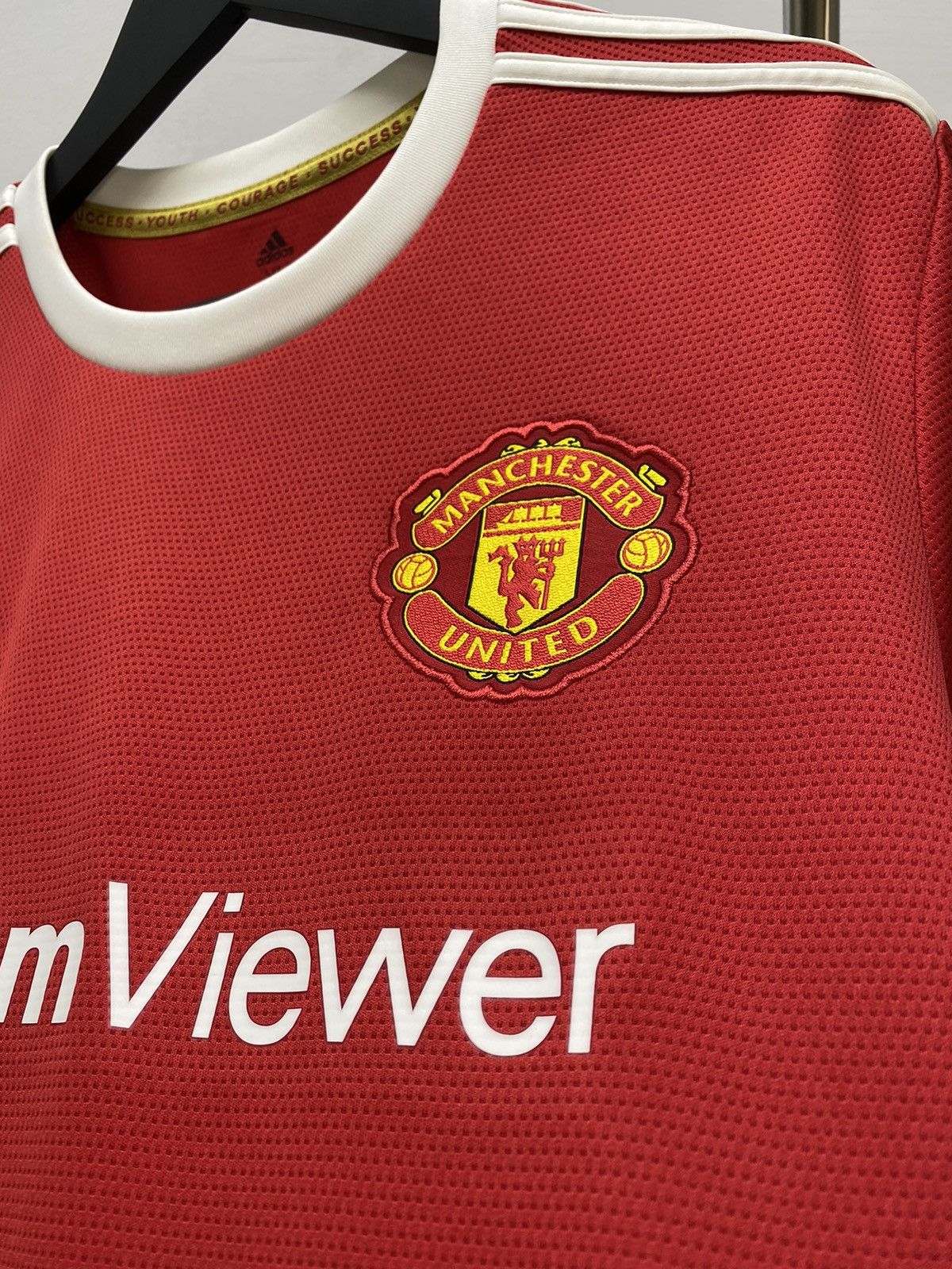 Adidas Manchester United 2021 2022 Soccer Jersey Football Shirt Size US XL / EU 56 / 4 - 10 Thumbnail