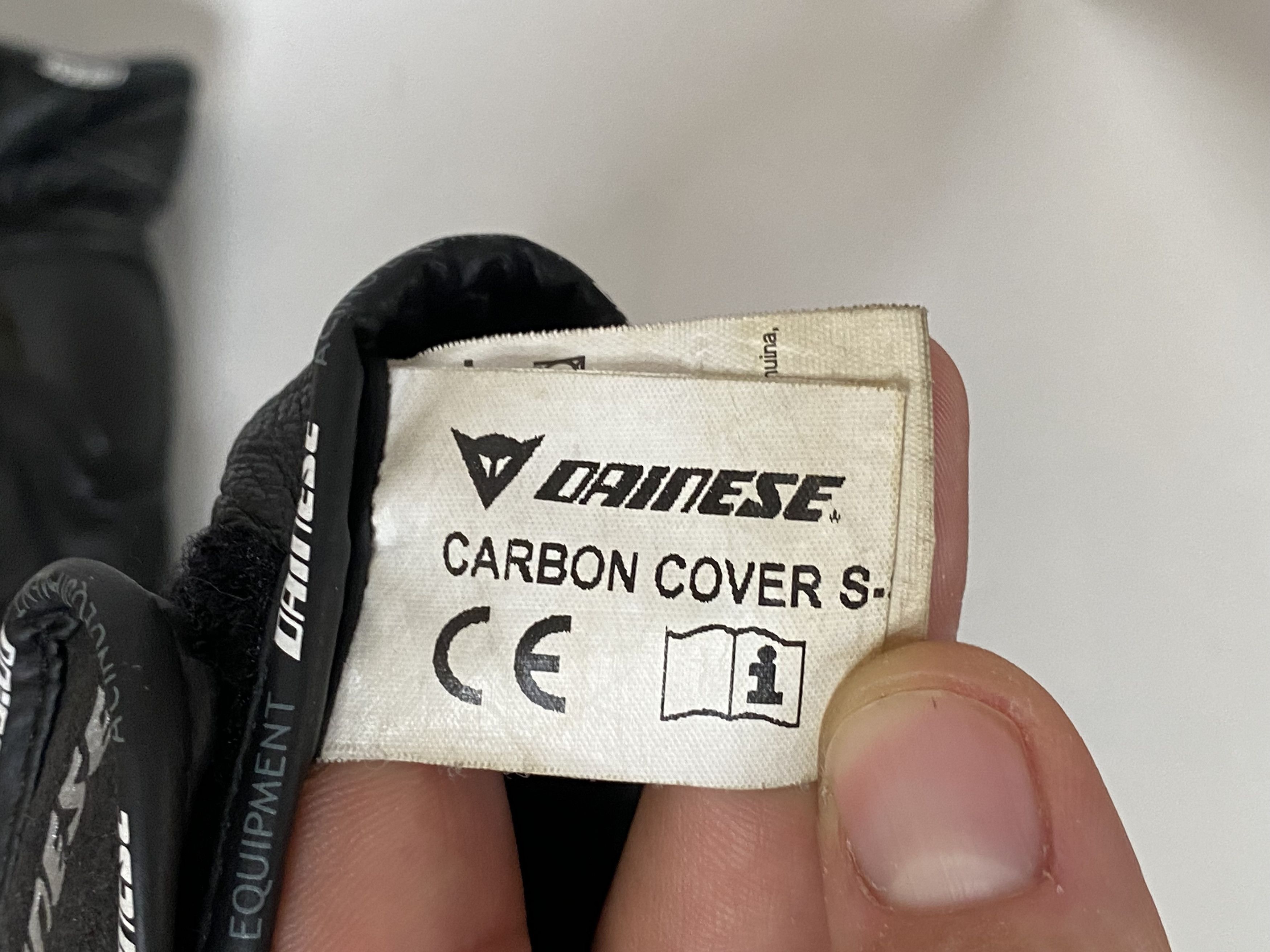 Dainese DAINESE CARBON COVER S-ST LEATHER MOTORCYCLE GLOVES Size ONE SIZE - 8 Thumbnail