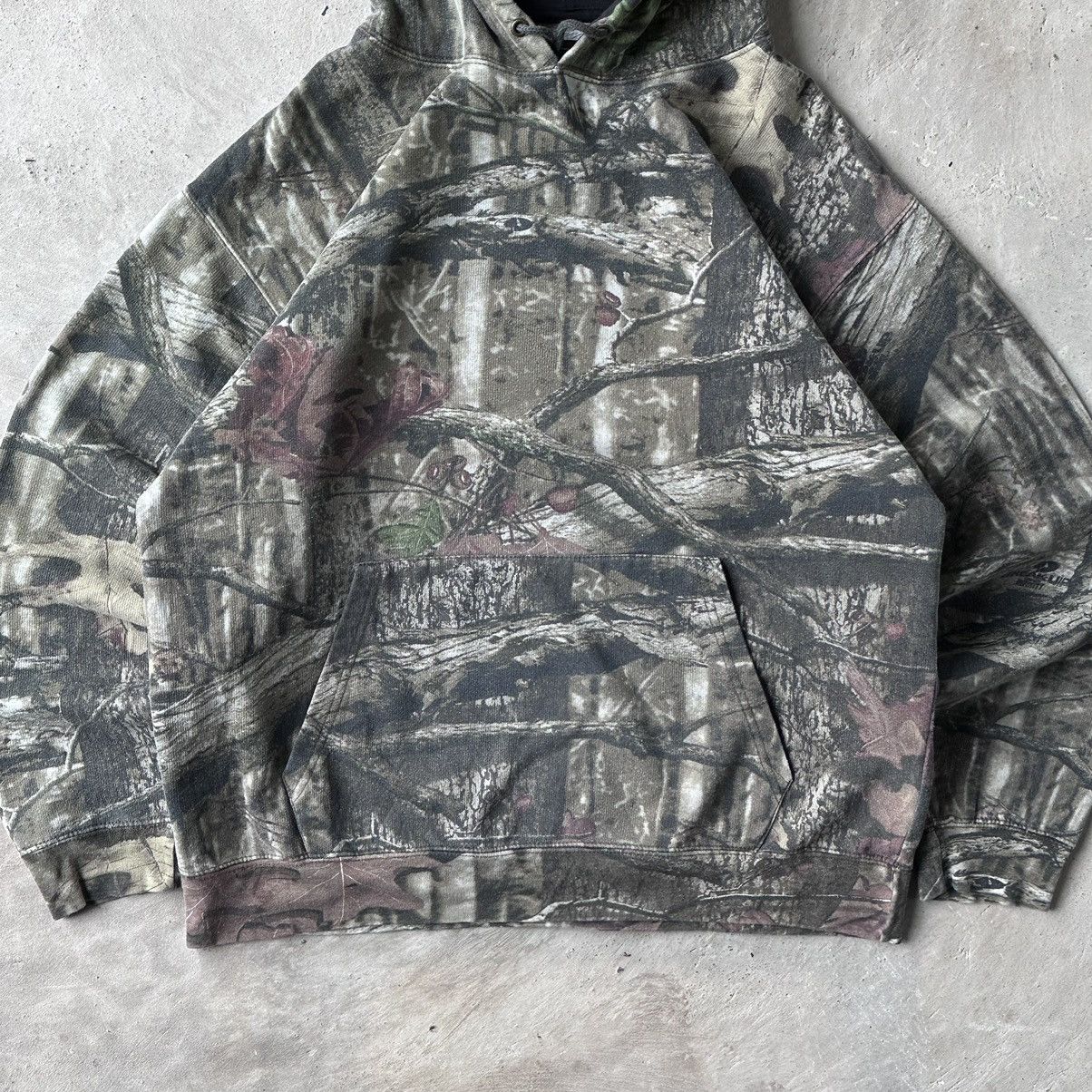 Realtree Crazy Vintage Y2K Carhartt Style Boxy Realtree Camo Hoodie Size US L / EU 52-54 / 3 - 6 Thumbnail