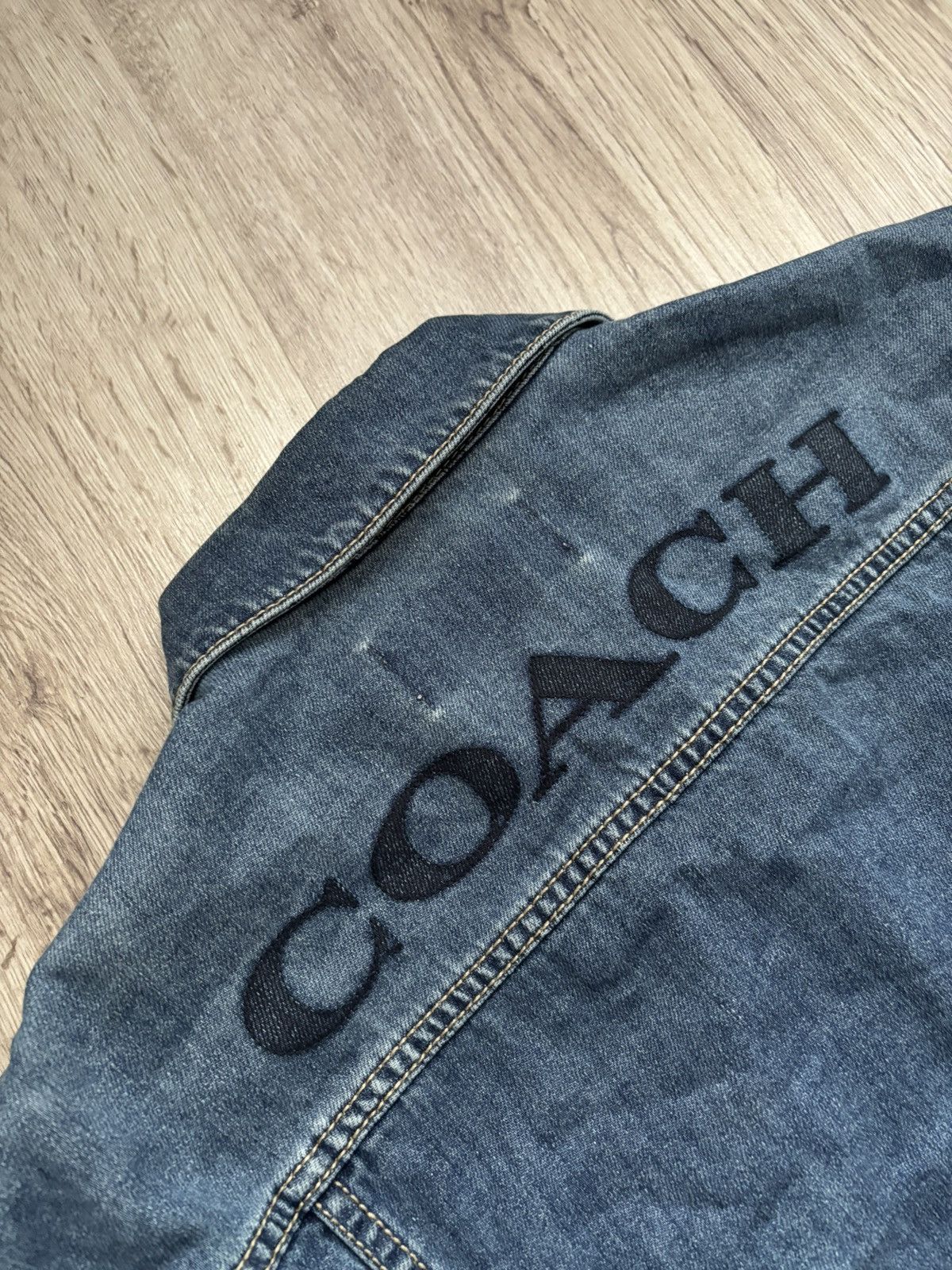 Coach COACH signature relaxed denim jacket 165/92 Size M / US 6-8 / IT 42-44 - 20 Thumbnail