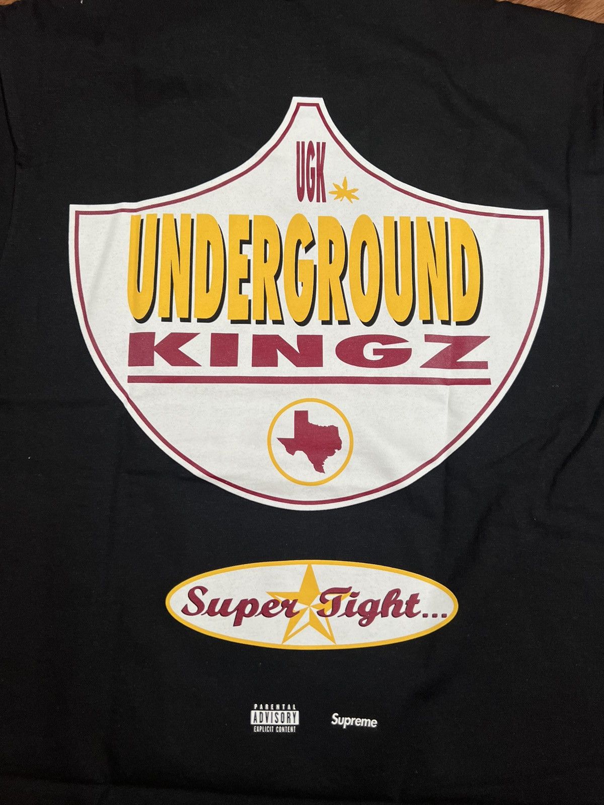 image of Hype x Supreme Ugk Super Tight Tee in Black, Men's (Size Small)