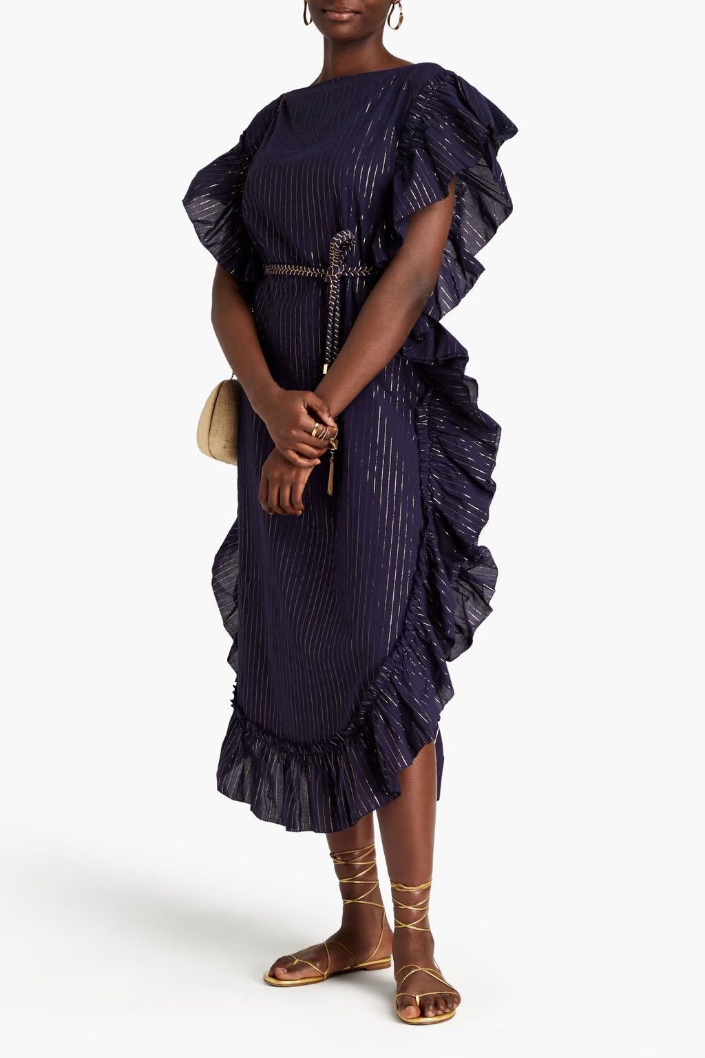 knee length dresses for ladies ELLIS MESH DRESS  SAEMDI