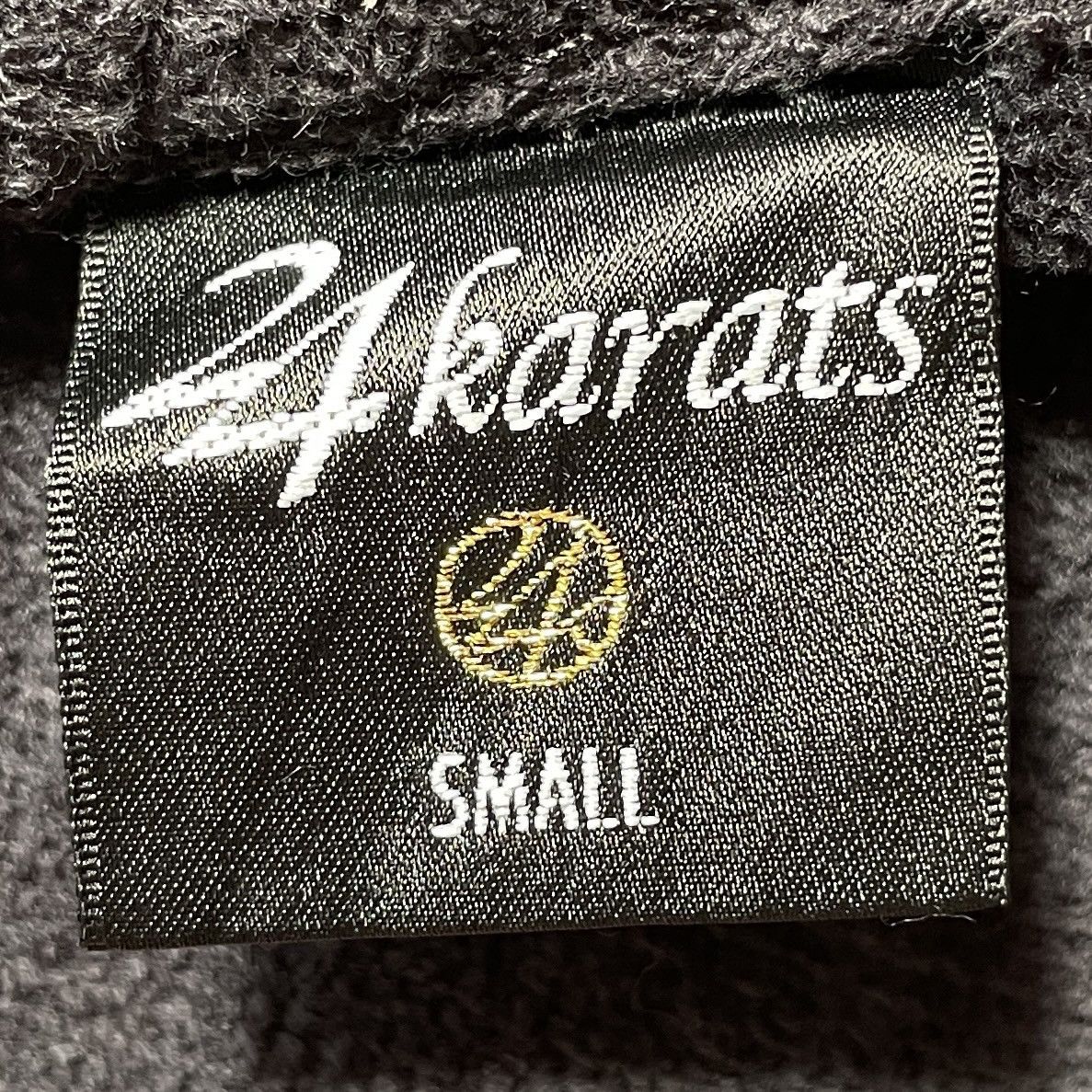 Japanese Brand × Vintage Vintage Japanese Brand 24 karats Hoodie Jacket 2000s Size US S / EU 44-46 / 1 - 9 Thumbnail