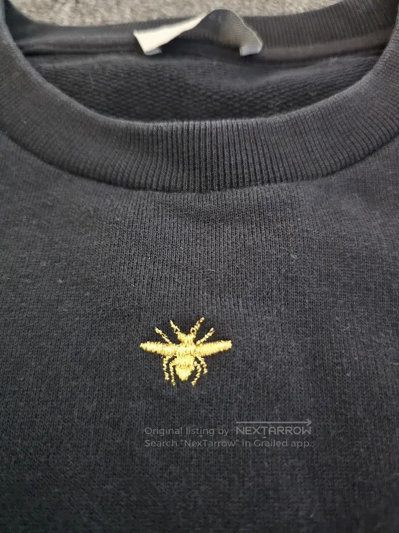 Dior Dior Embroidered little bee sweatshirt Size US L / EU 52-54 / 3 - 2 Thumbnail