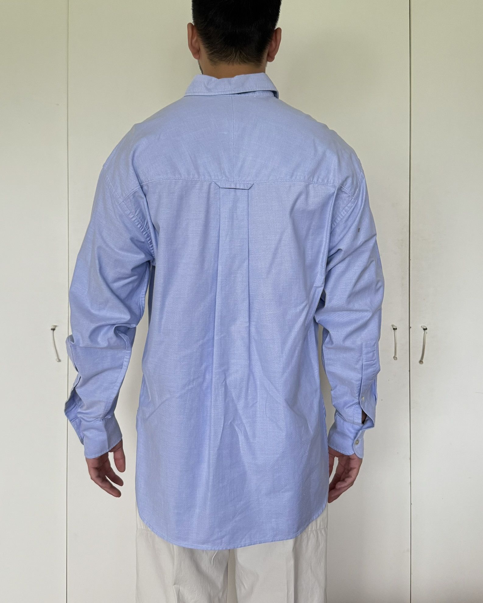 Studio Nicholson Relaxed Oversized Blue Oxford Size US S / EU 44-46 / 1 - 2 Thumbnail