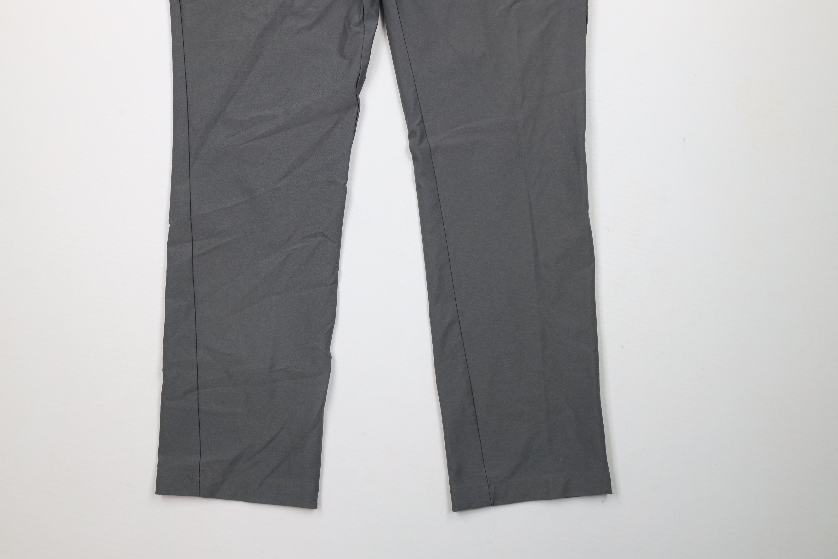 Adidas × Vintage Adidas Golf Out Flat Front Tech Golfing Chino Pants Gray Size US 32 / EU 48 - 4 Thumbnail
