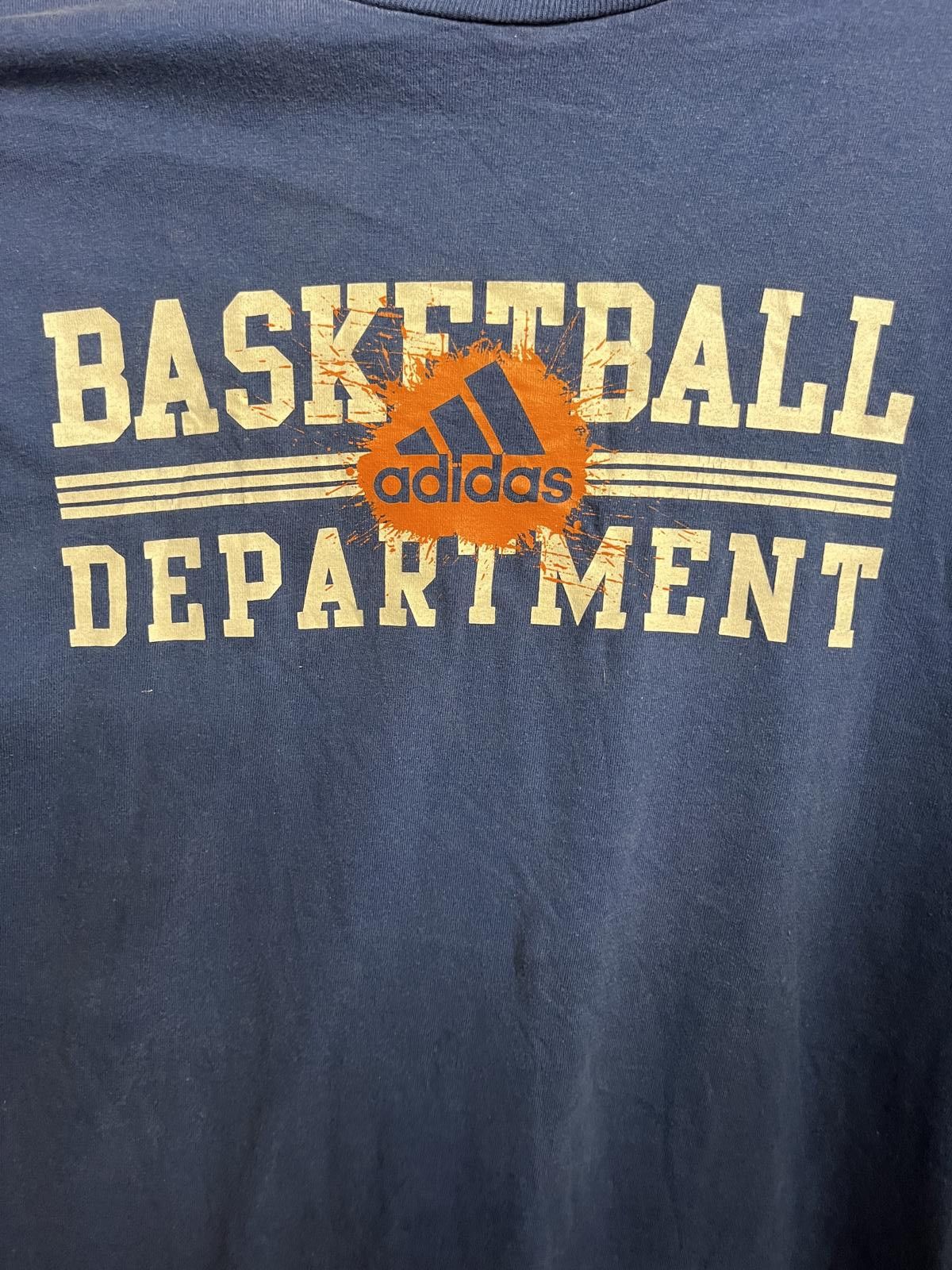 Adidas Y2K Adidas Basketball Department T-shirt 2 Sided - L Size US L / EU 52-54 / 3 - 4 Thumbnail