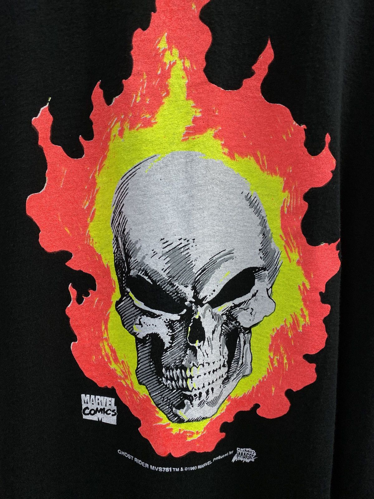 Marvel Comics × Vintage Vintage 1993 Marvel Comics Ghost Rider T-Shirt Adult Medium Size US M / EU 48-50 / 2 - 2 Thumbnail
