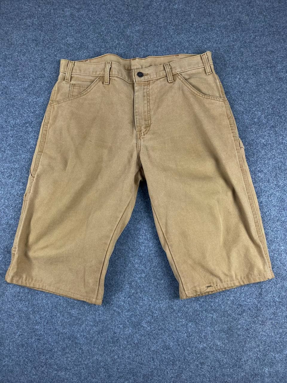 Dickies vintage dickies carpenter denim jorts nice design Size US 36 / EU 52 - 7 Thumbnail
