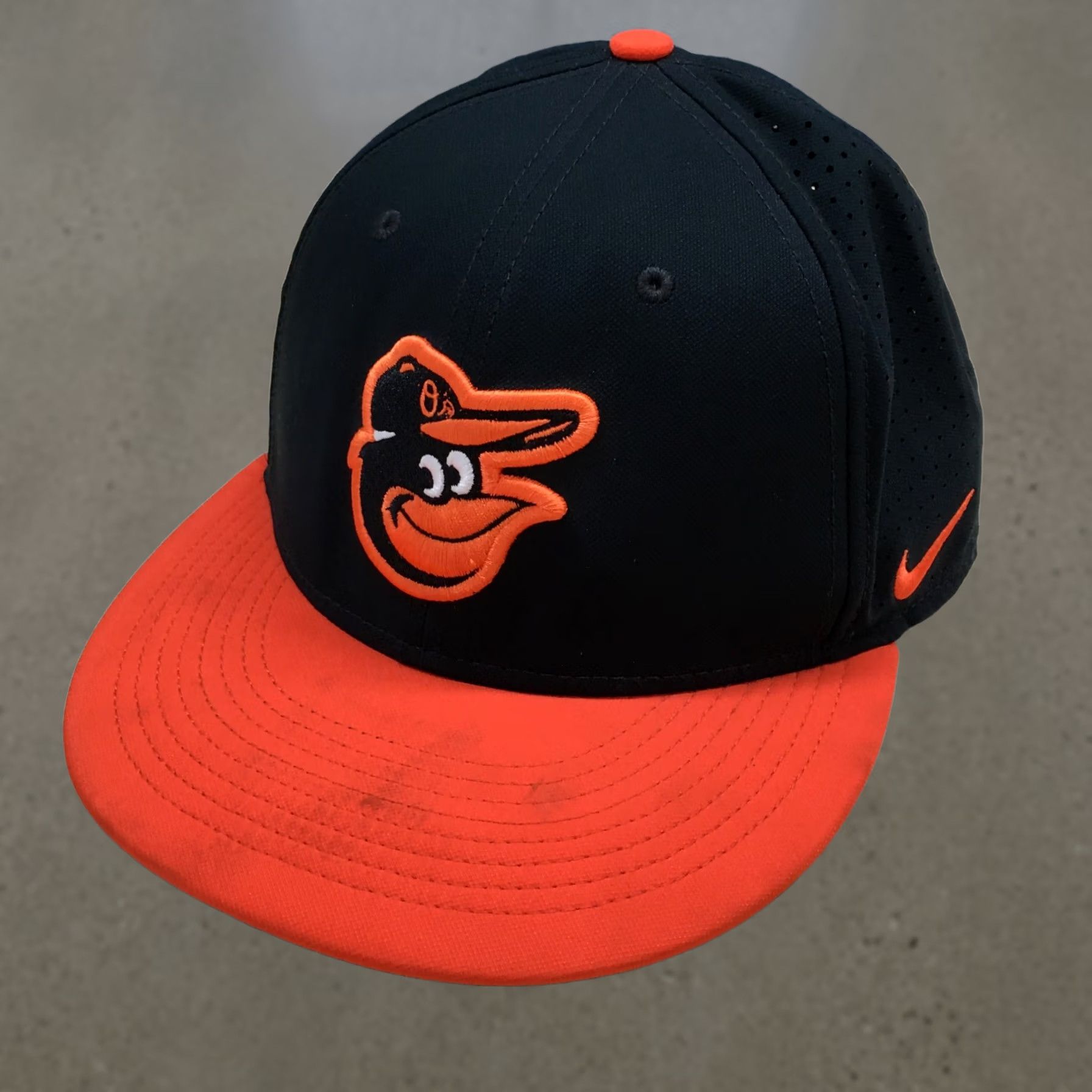 Nike Baltimore Orioles Nike Baseball Cap Unisex Black Orange OS Embroidered Logo Size ONE SIZE - 1 Thumbnail