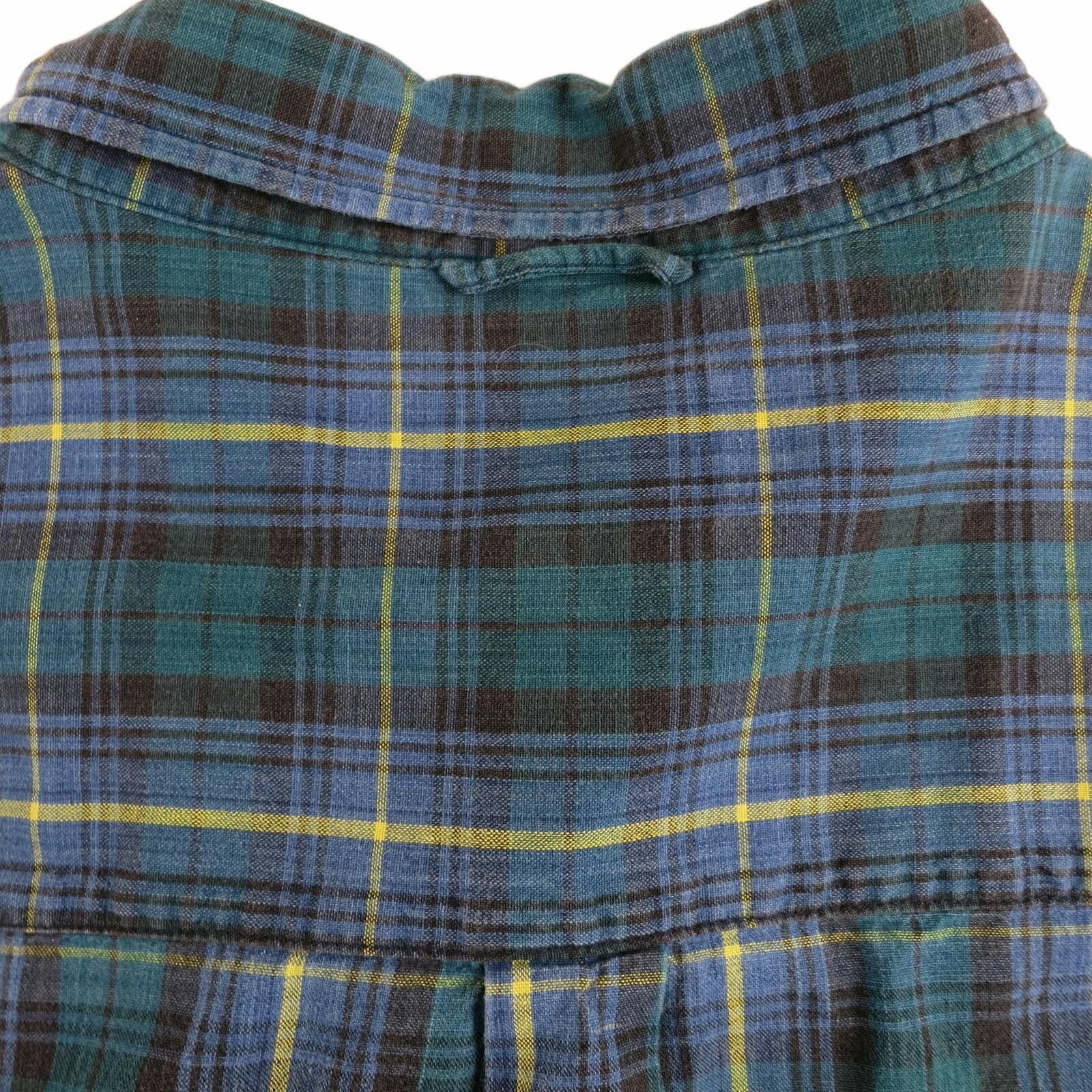 Other Vintage Siegfried Men's Multi-Plaid Button-Down Shirt 3X Big Size US XXL / EU 58 / 5 - 7 Thumbnail